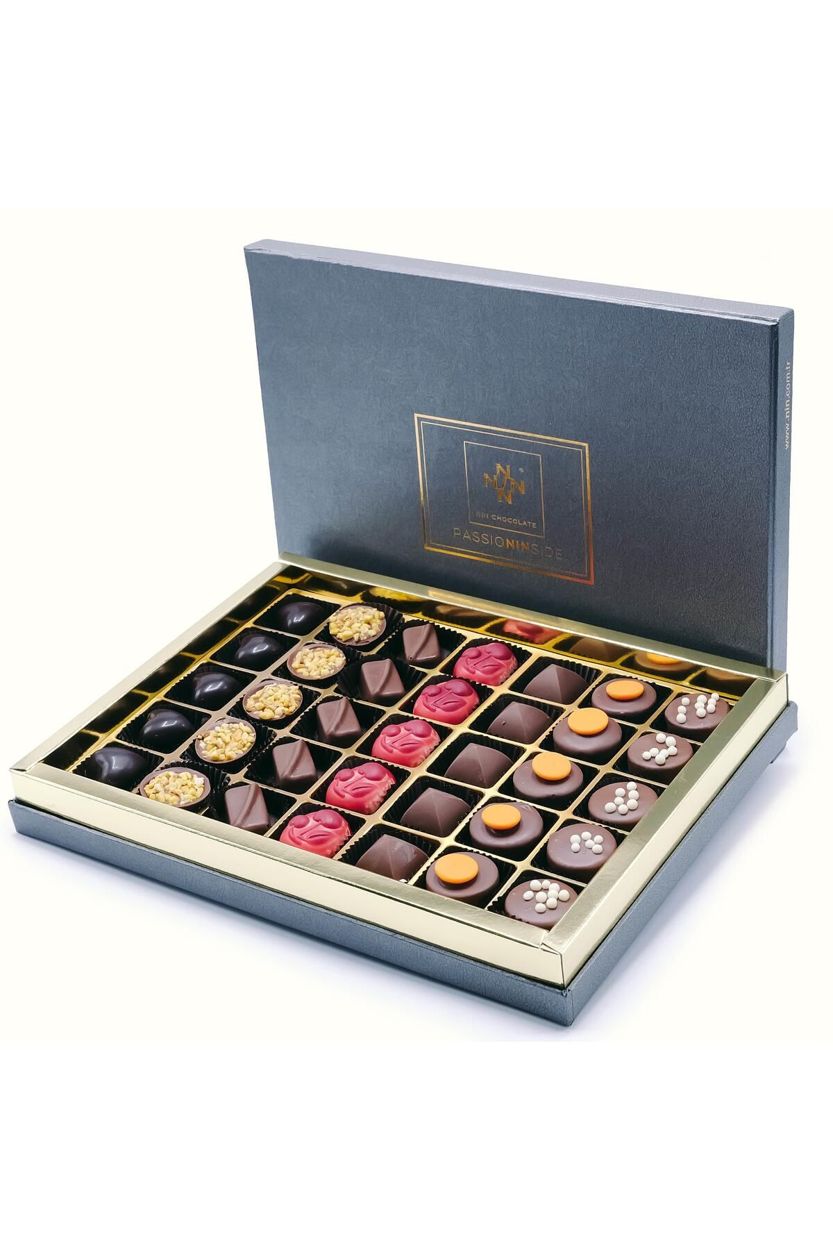 Nin Chocolate Elite Gri Kutu Spesiyal Çikolata 750 gr