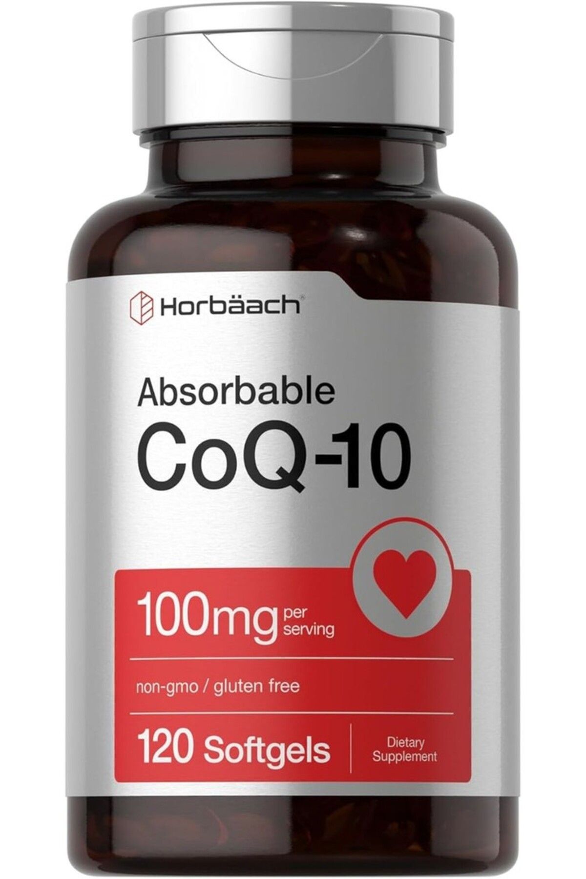 Horbaach Horbäach CoQ10 100 Mg Softgels | 120 Kapsül