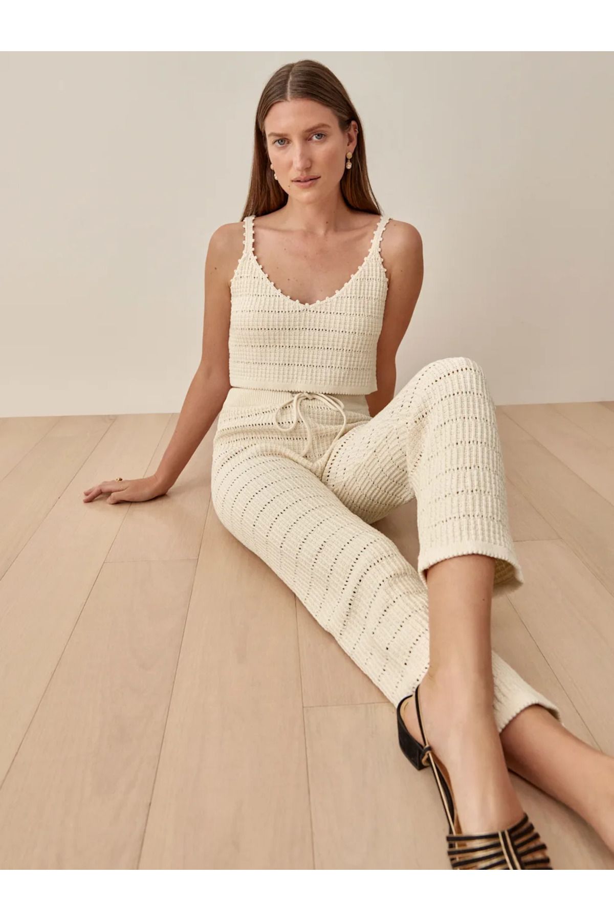 Rönesans Butik ÜST CROP ATLET ALT PANTOLON