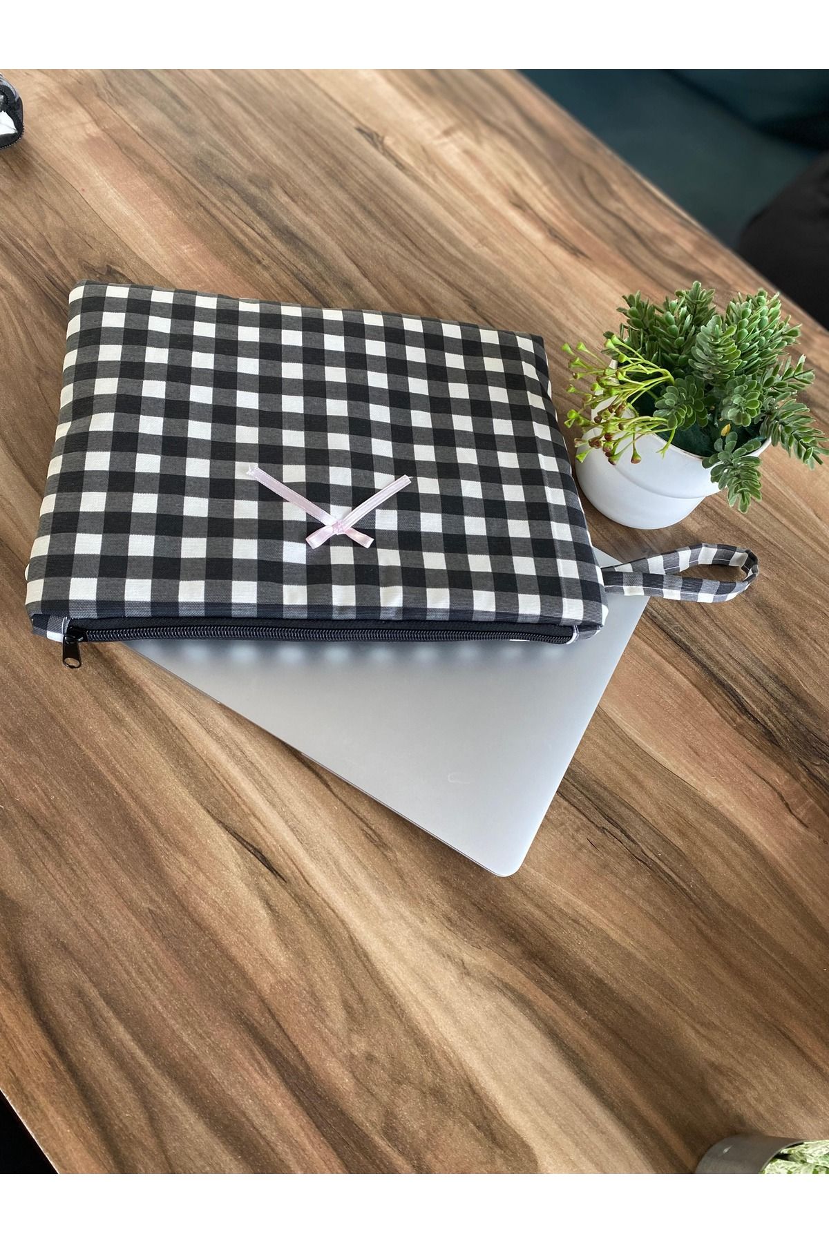 Handmade Su Geçirmez Laptop kılıfı El Çantası İpad kılıfı Kitap çanta Makyaj Çantası Pötikare Çanta