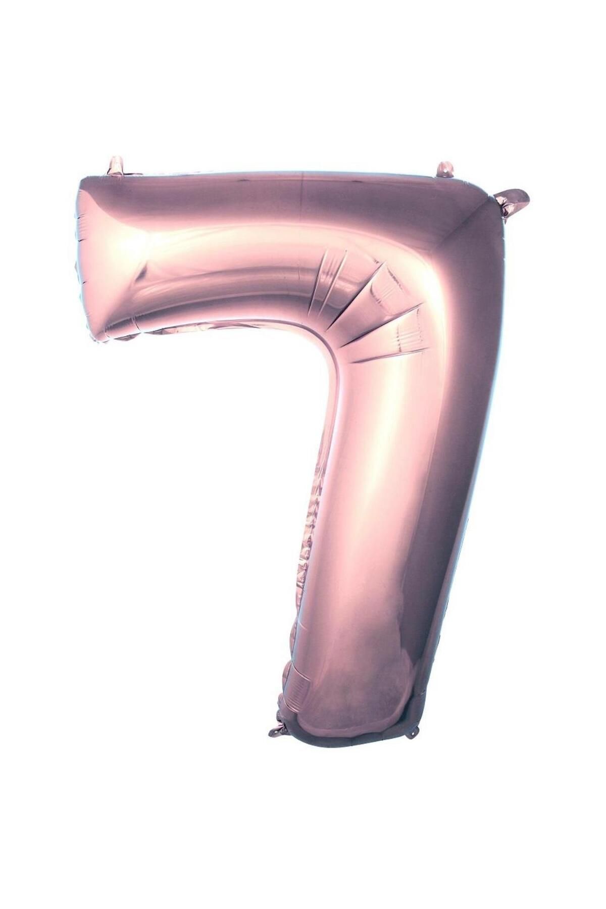 MİNAY 7 RAKAM FOLYO BALON ROSEGOLD RENK 40" 100cm