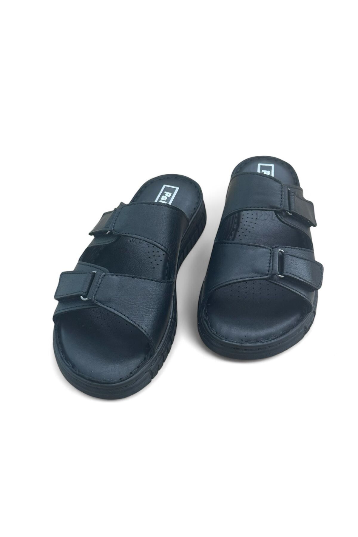 PATRON SHOES Hakiki Deri Ortopedik Taban Kadın Terlik