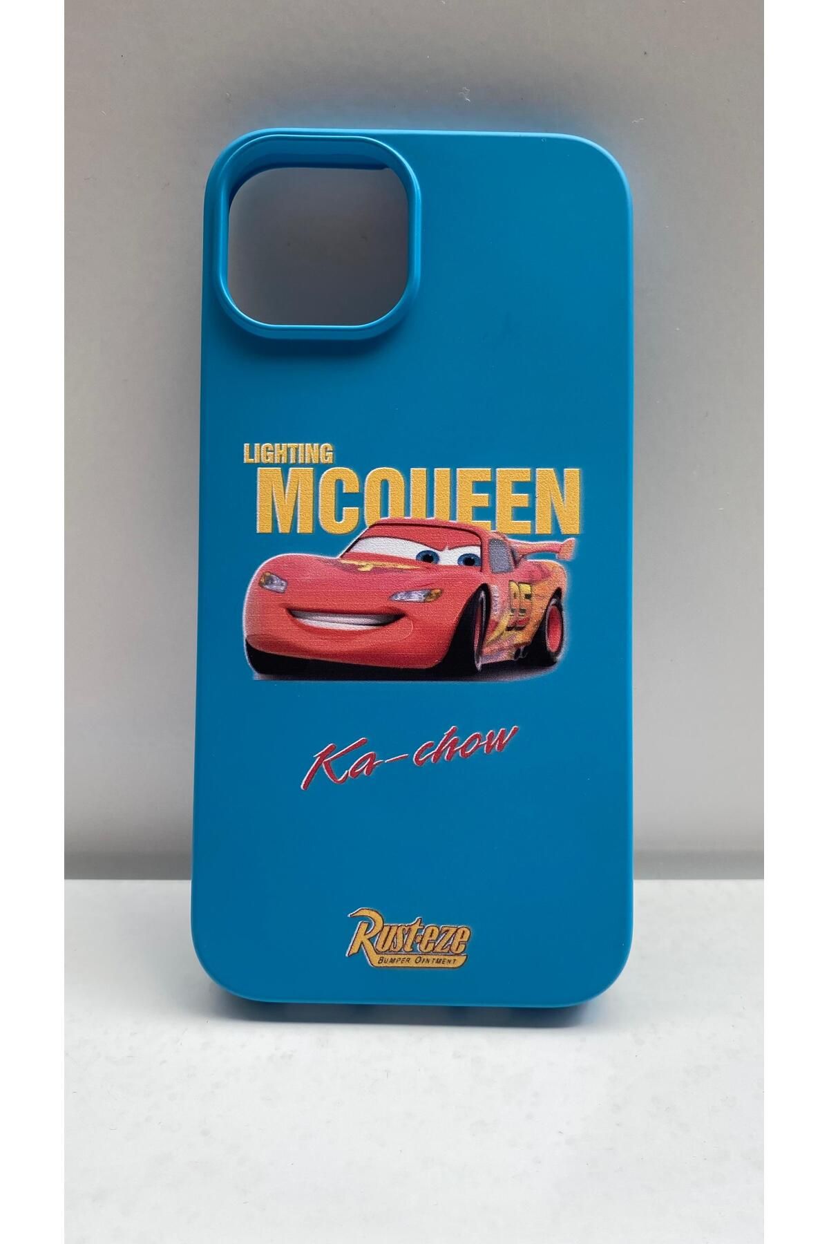 MORA PHONE CASE iPhone 13 Telefon Kılıfı Mavi Mcqueen