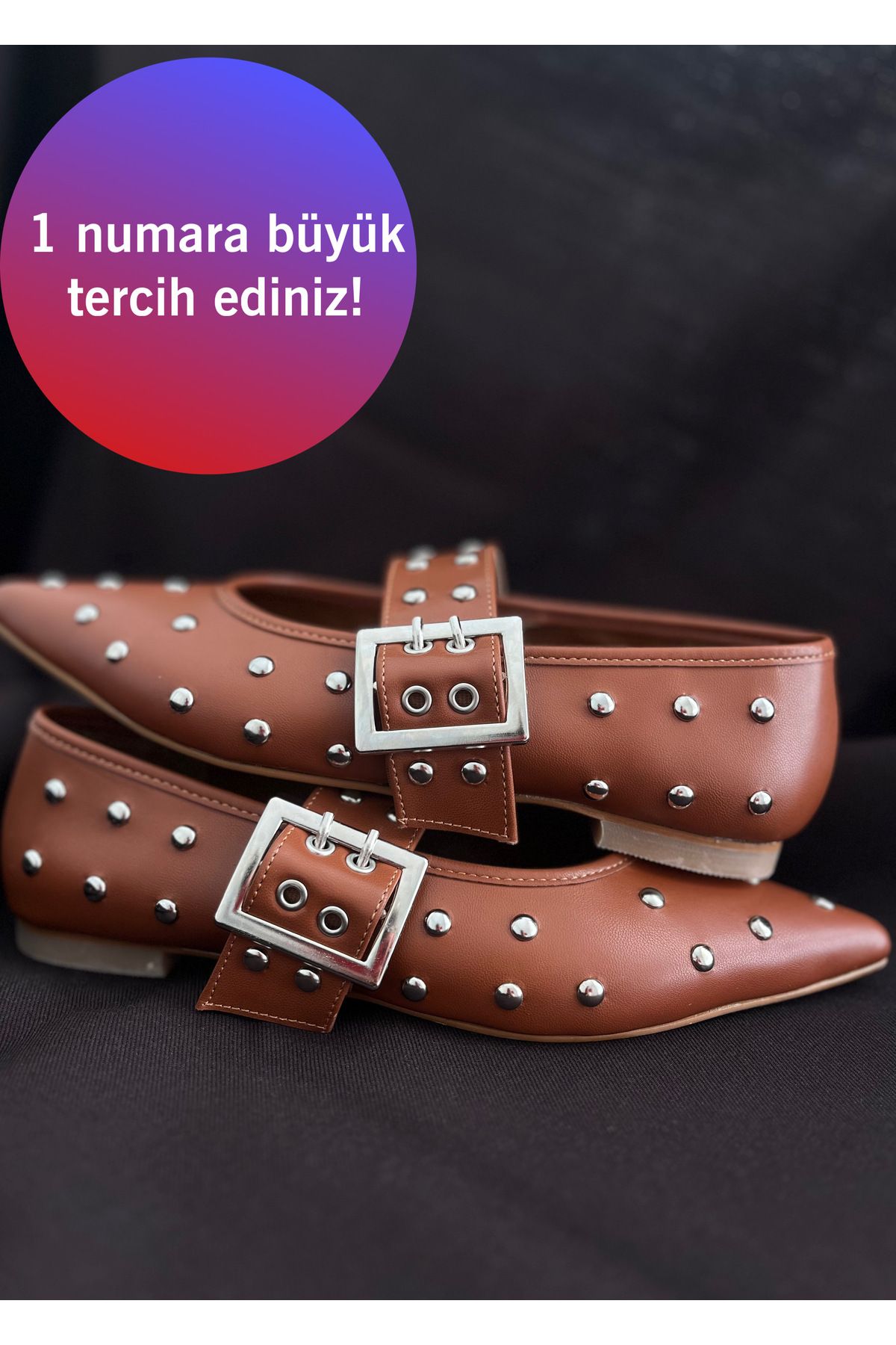 STARADİMLAR DARLA ZIMBALI DERİ BABET TABA