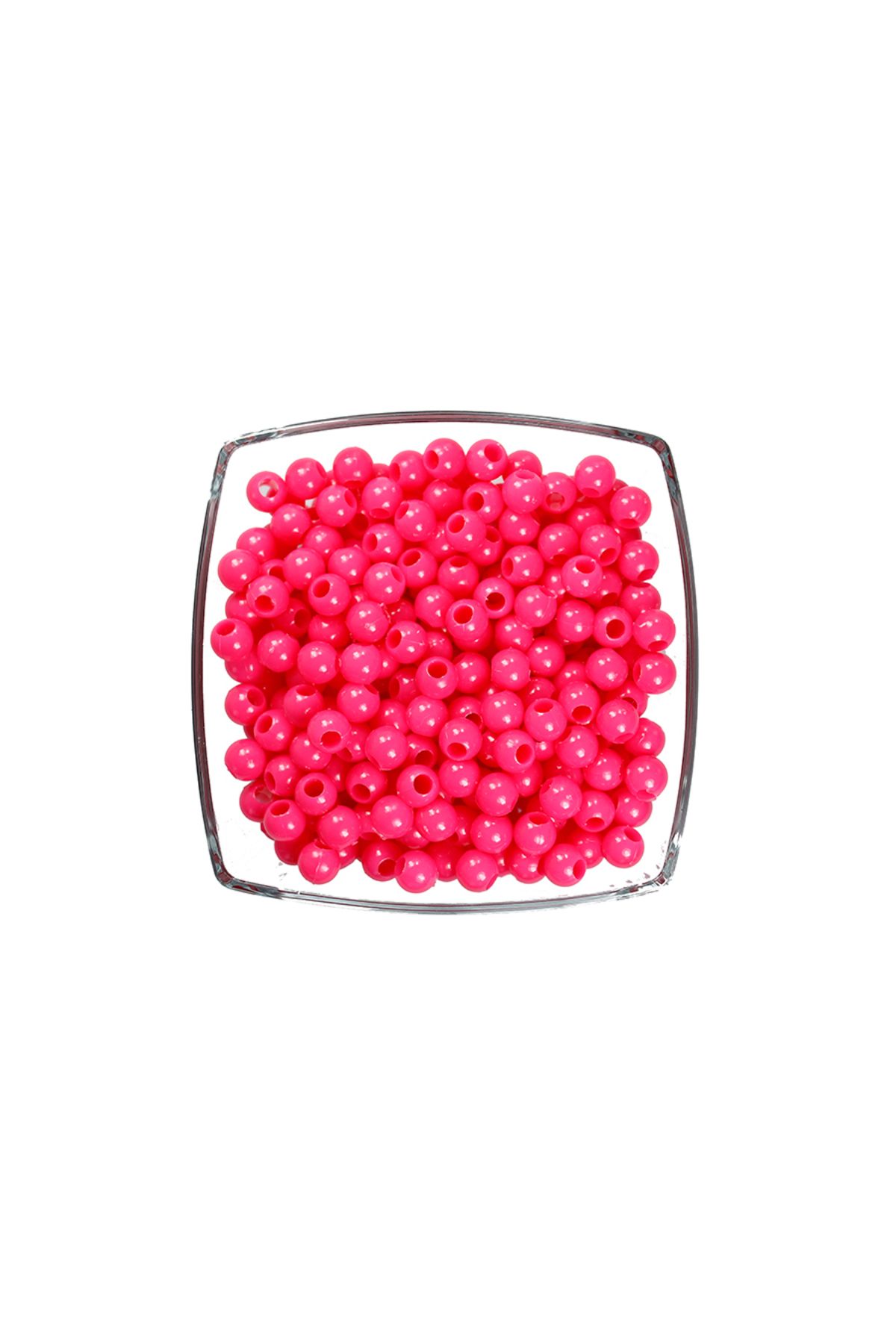 Prestij Boncuk Makrome Boncuk Pembe 10 mm