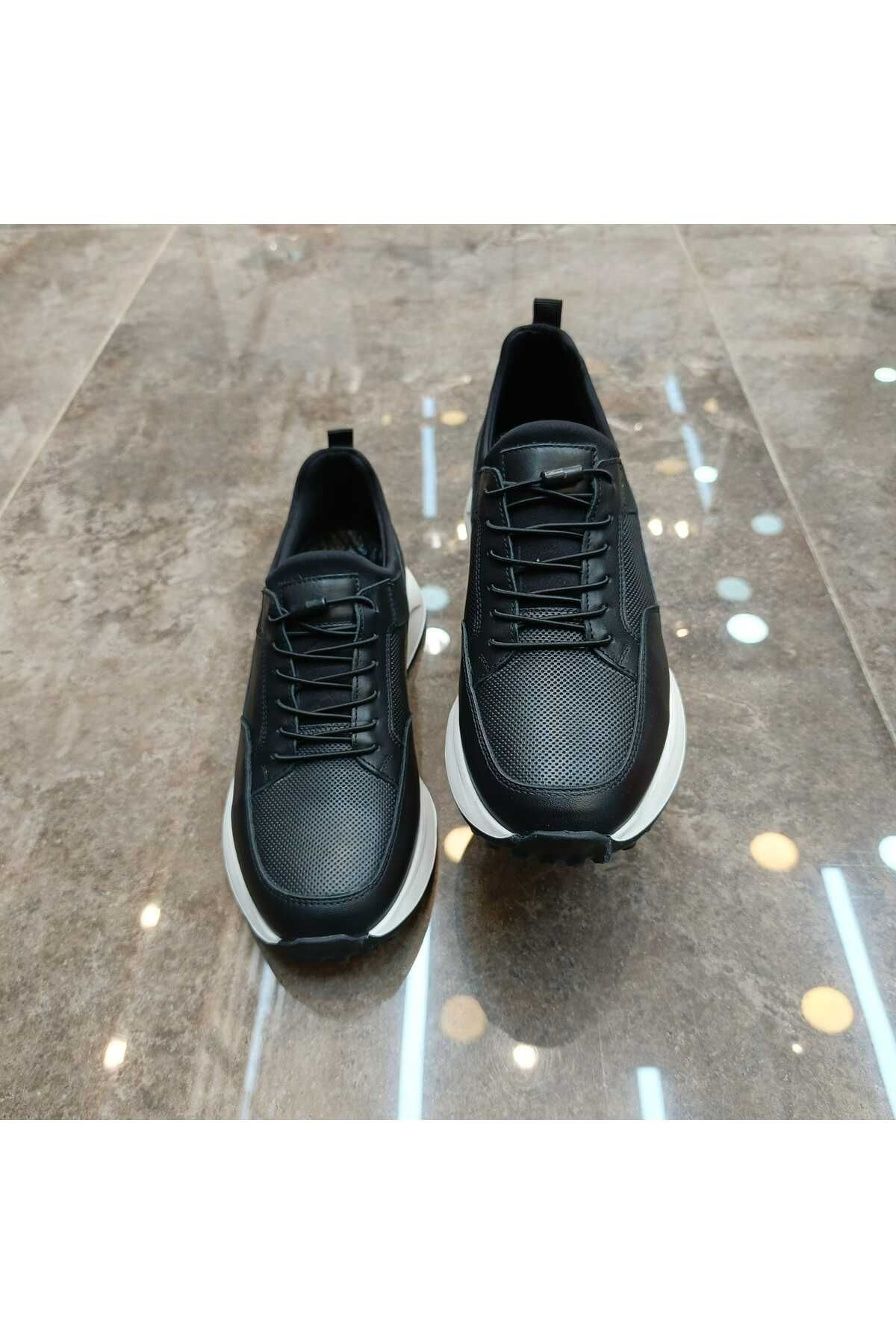 BeyShoes Hakiki Deri Eva Taban Sneaker