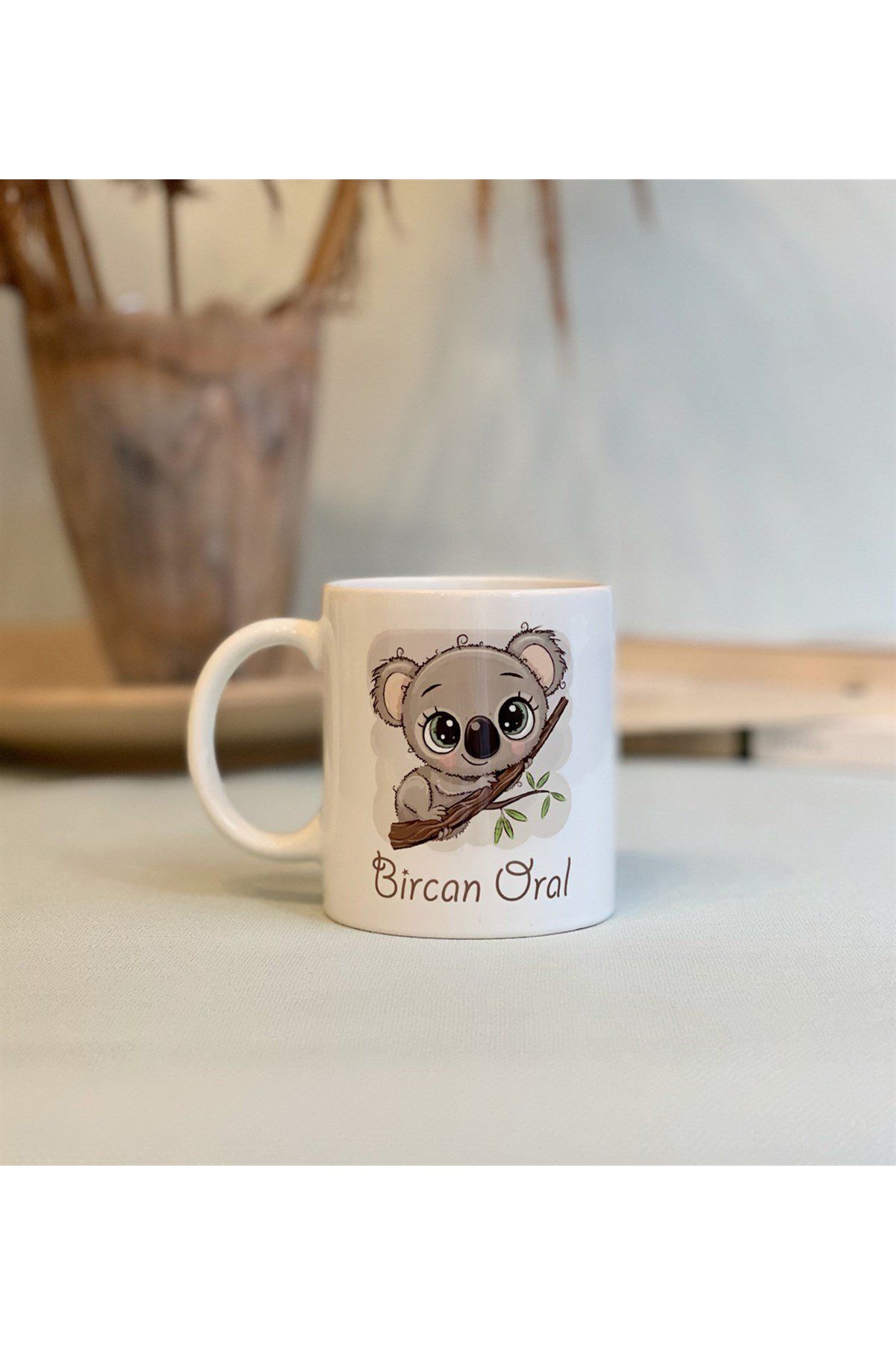 Gift Moda Kişiye Özel Sevimli Koala Tasarımlı Kupa