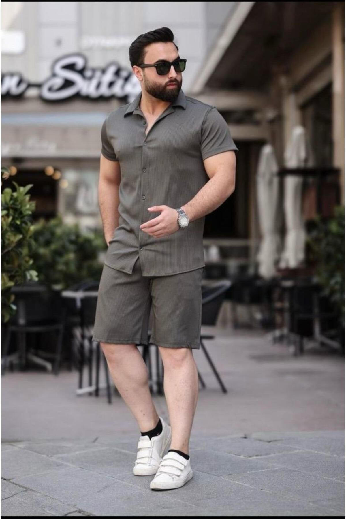 MFZ Giyim Slim Fit Ottoman Kumaş Alt-Üst Erkek Takımı
