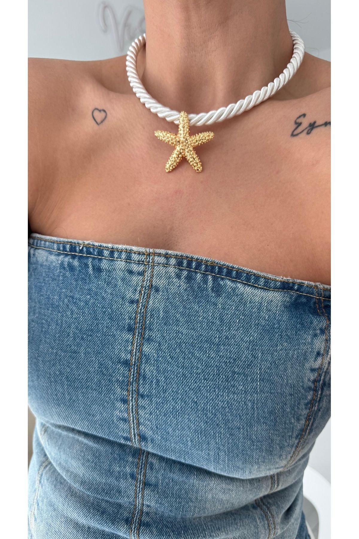 Vi store Deniz Yıldızı Halat Kolye