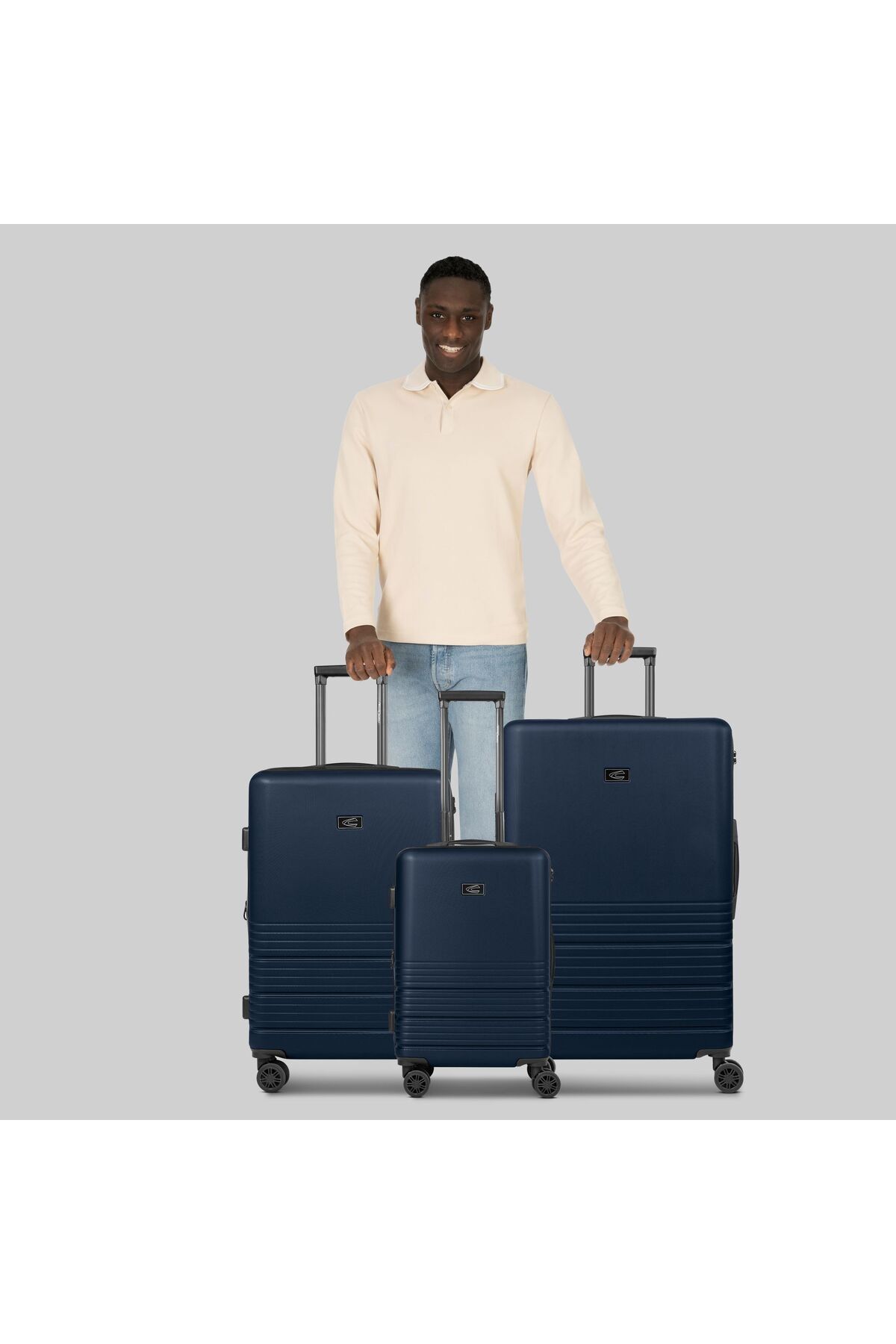 Camel Active-Hanoi 4 Wheels Suitcase Set 3-piece With Expansion Pleat 8