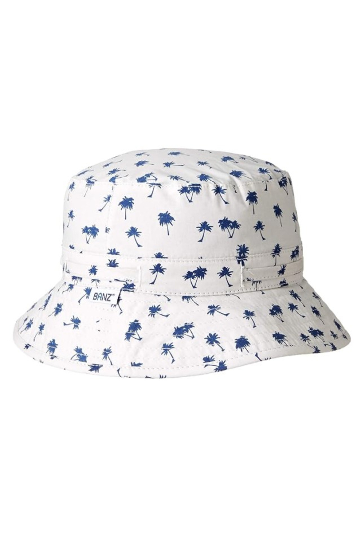 Banz-Palarie Copii Bucket, Protectie Soare UPF50+, Dark Palm, 4 - 6 ani 3