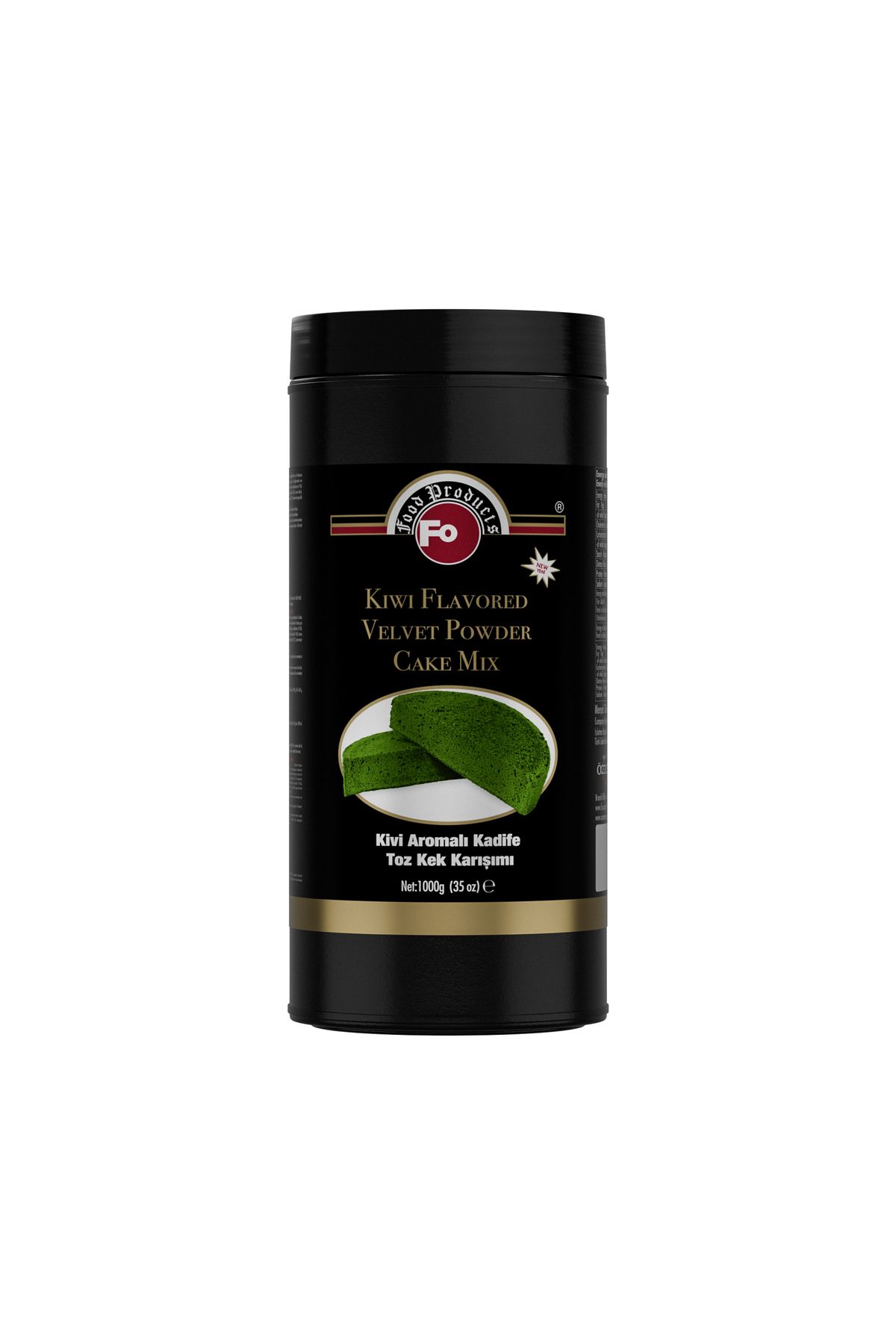 FO Kivi Aromalı Kadife Kek Karışımı 1 Kg
