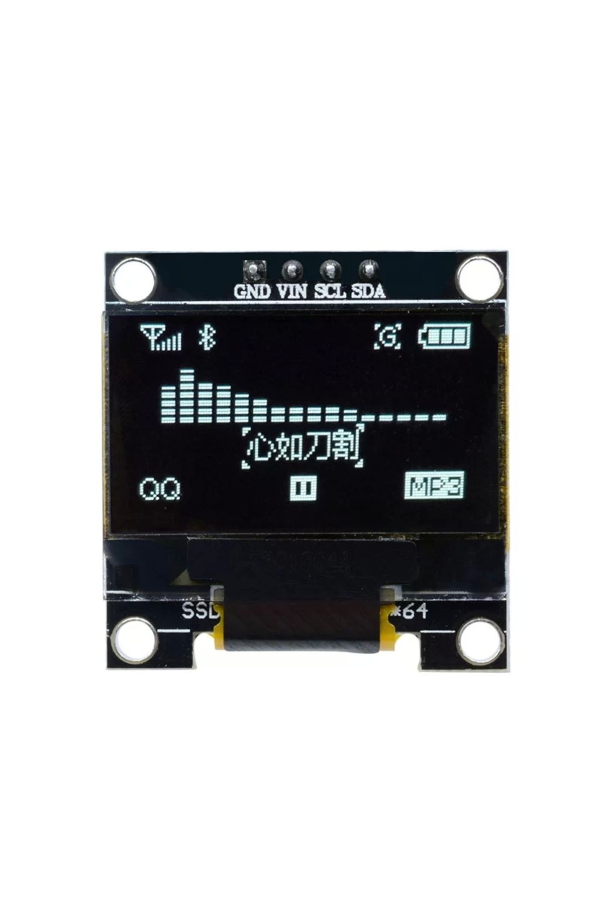 TIEE 128x64 1.3 inç OLED Grafik Ekran 4 Pin IS-I2C