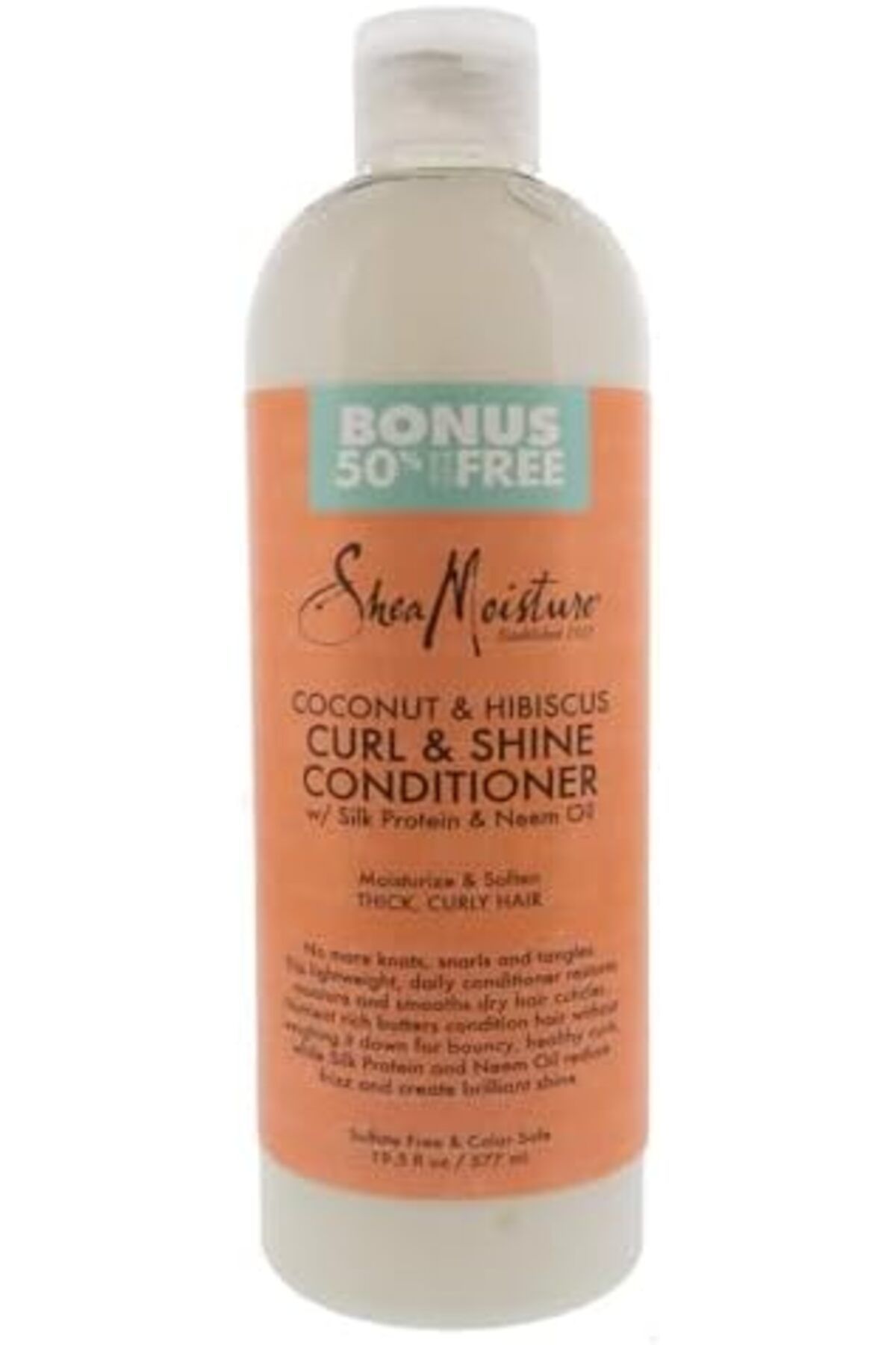 Shea Moisture-Coconut & Hibiscus Curl Conditioner 577 ml (bonus-50%) 2