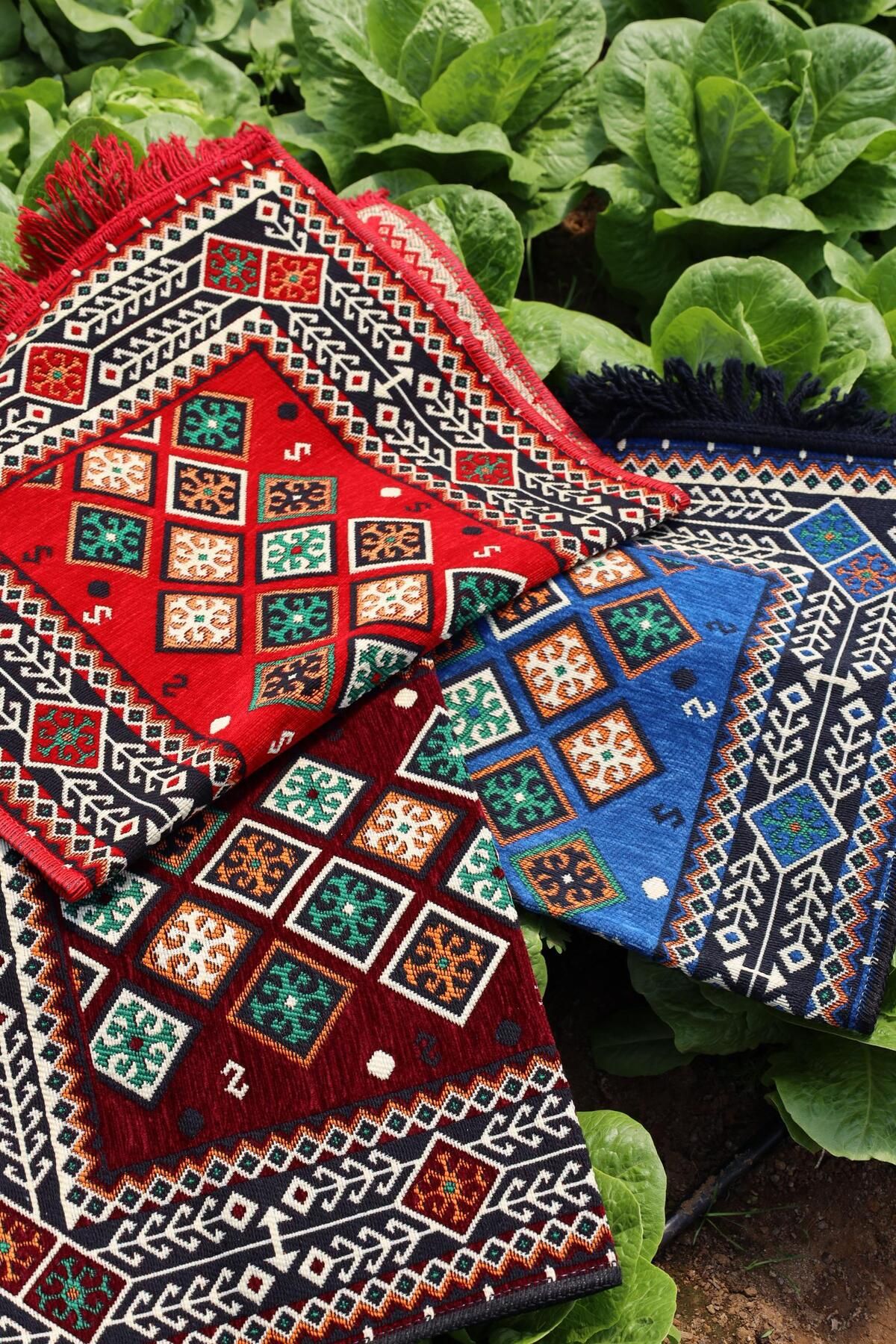 Arus Home Vintage Kilim/Otantik Desen Kilim/Paspas/Çok Amaçlı Kilim