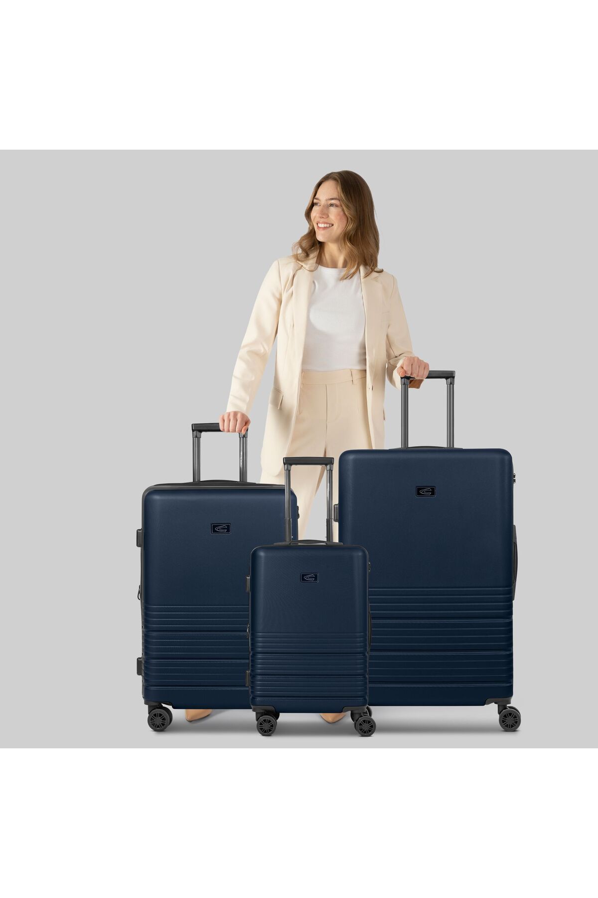 Camel Active-Hanoi 4 Wheels Suitcase Set 3-piece With Expansion Pleat 7