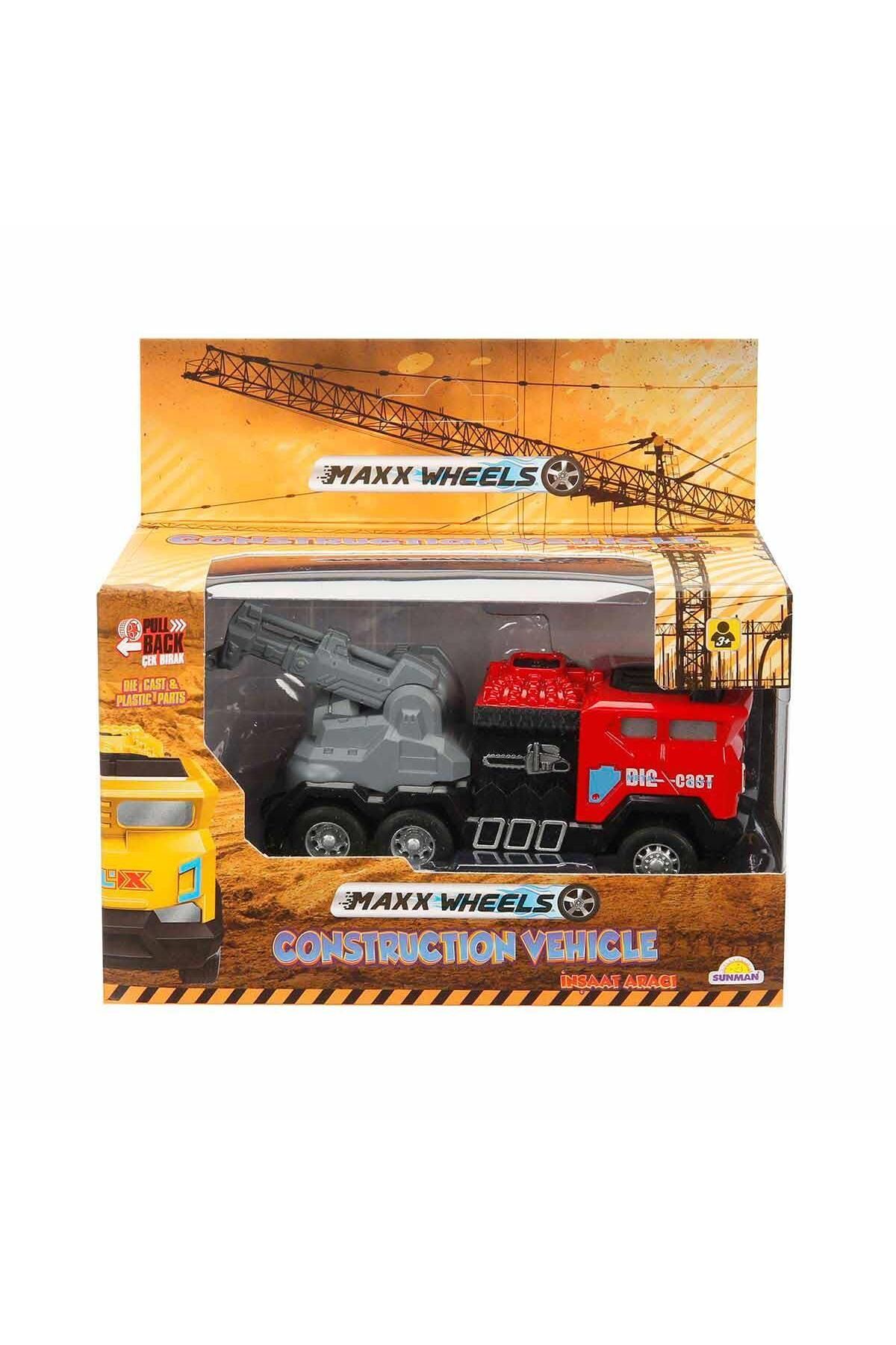 Sunman Maxx Wheels Vinç 33517 Kırmızı