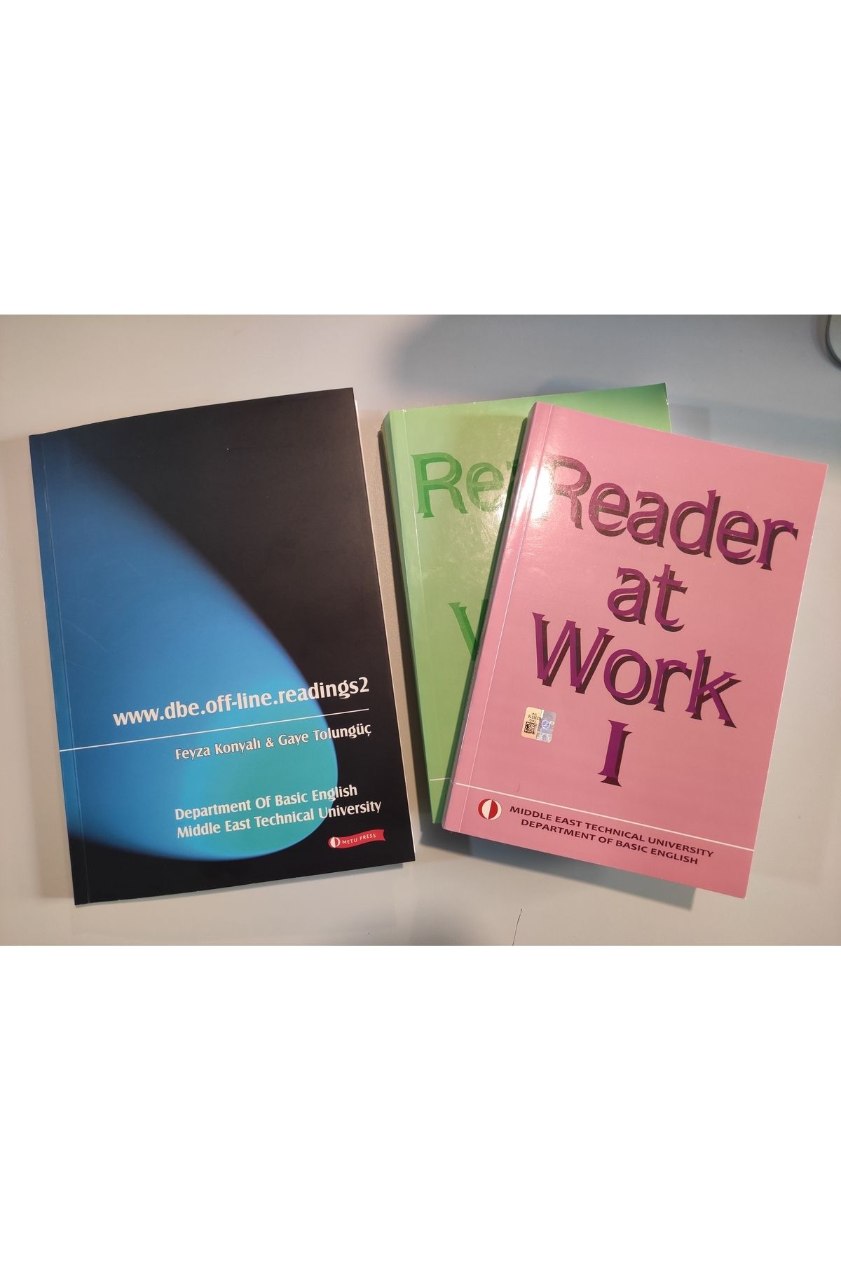 ODTÜ Yayıncılık-Reader At Work 1 - 2 / 2 Book Set 3