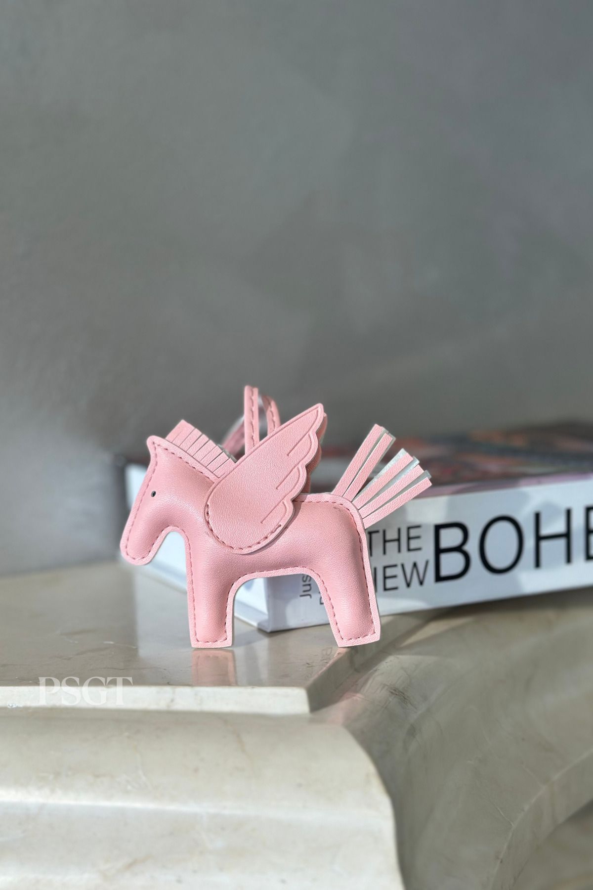PSGT Peony El Yapımı Çanta Charm Anahtarlık Çanta Aksesuarı Bag Charm