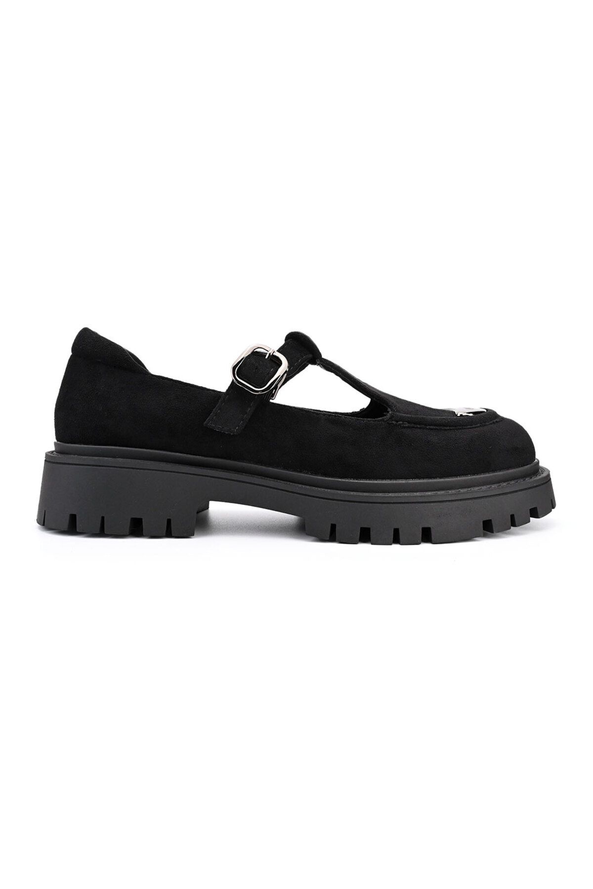 Tmall-Women's casual shoes, Made of eco-leather suede, P1278, Black 1