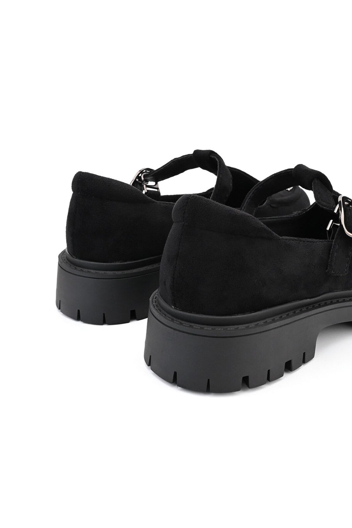 Tmall-Women's casual shoes, Made of eco-leather suede, P1278, Black 4