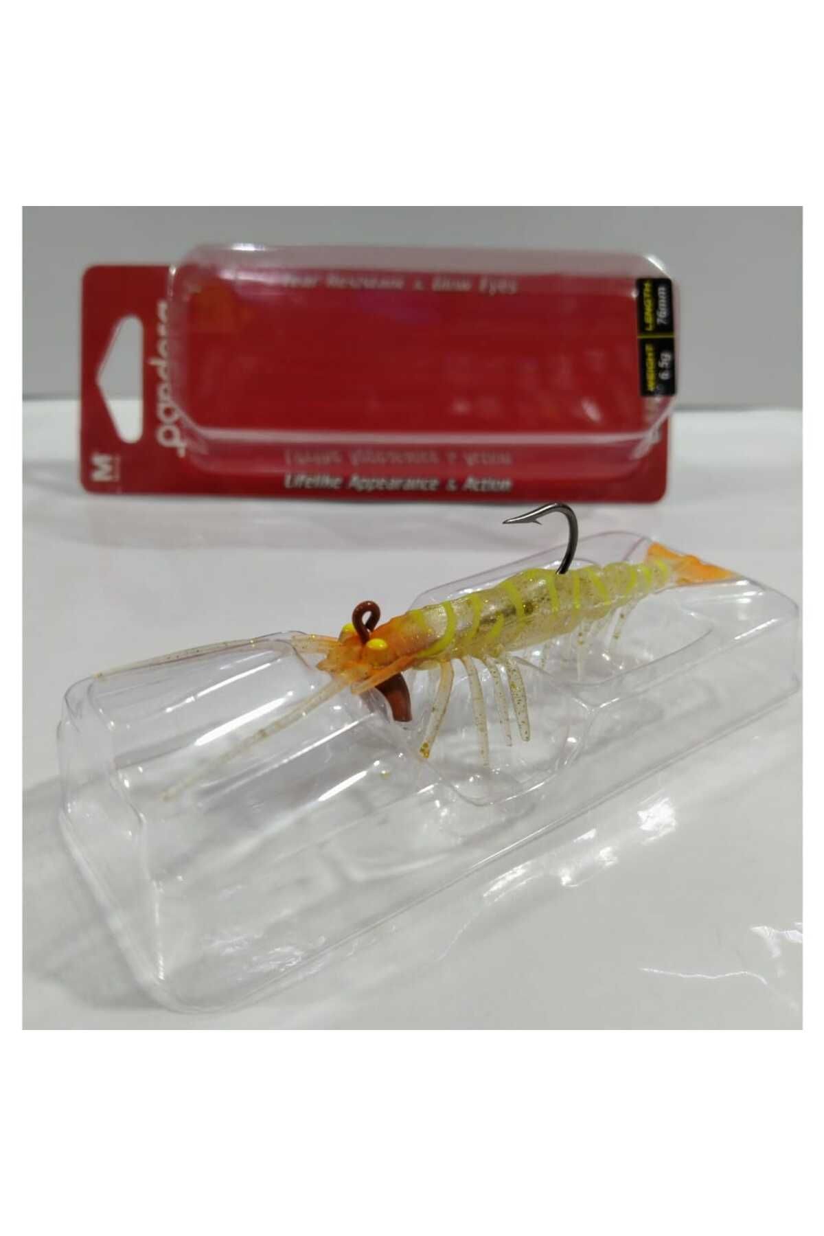 Pandora Caridina 76 mm 6,5 gr Silikon Karides – E026