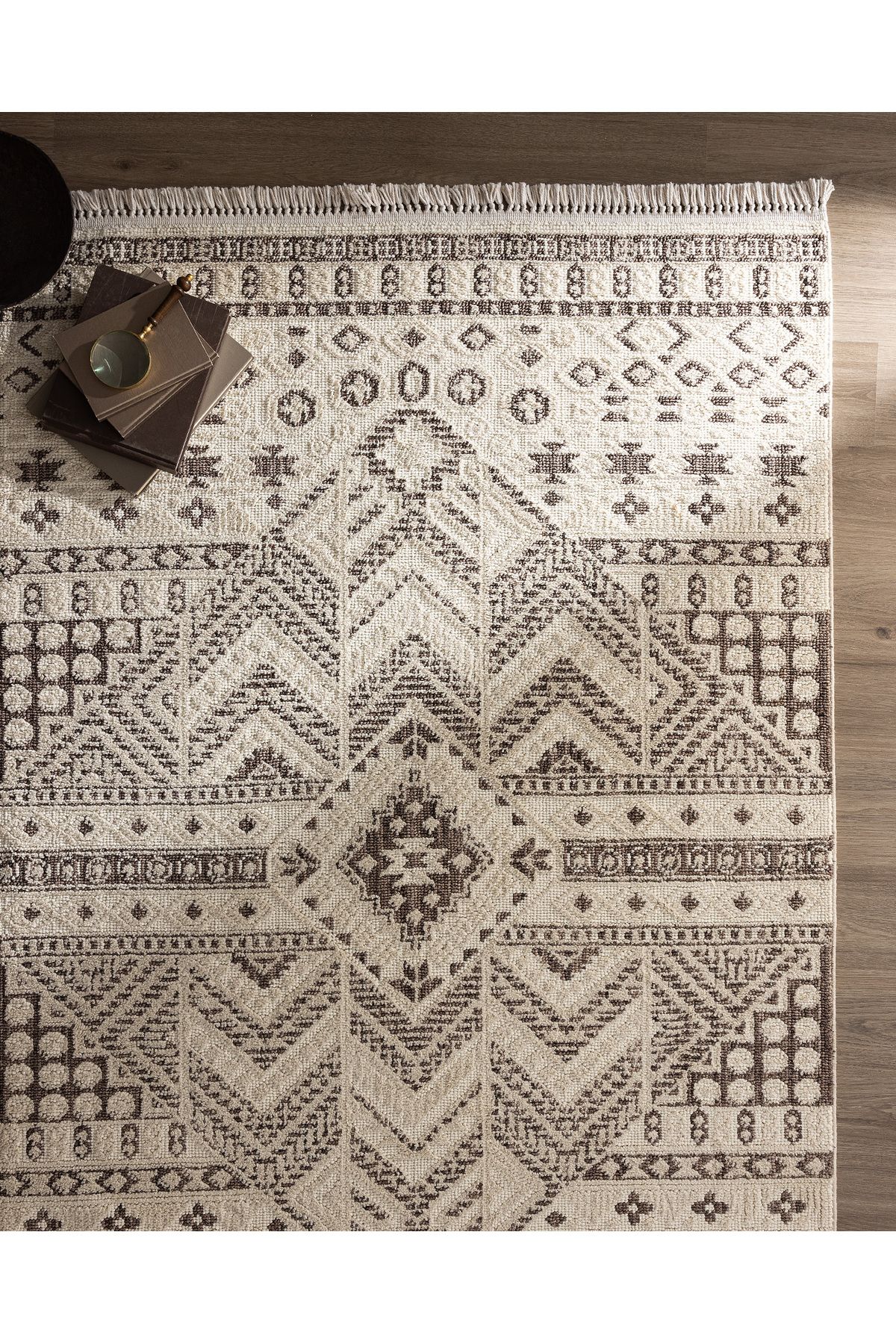 Madame Coco Luberon Halı - Krem- 200x290 cm