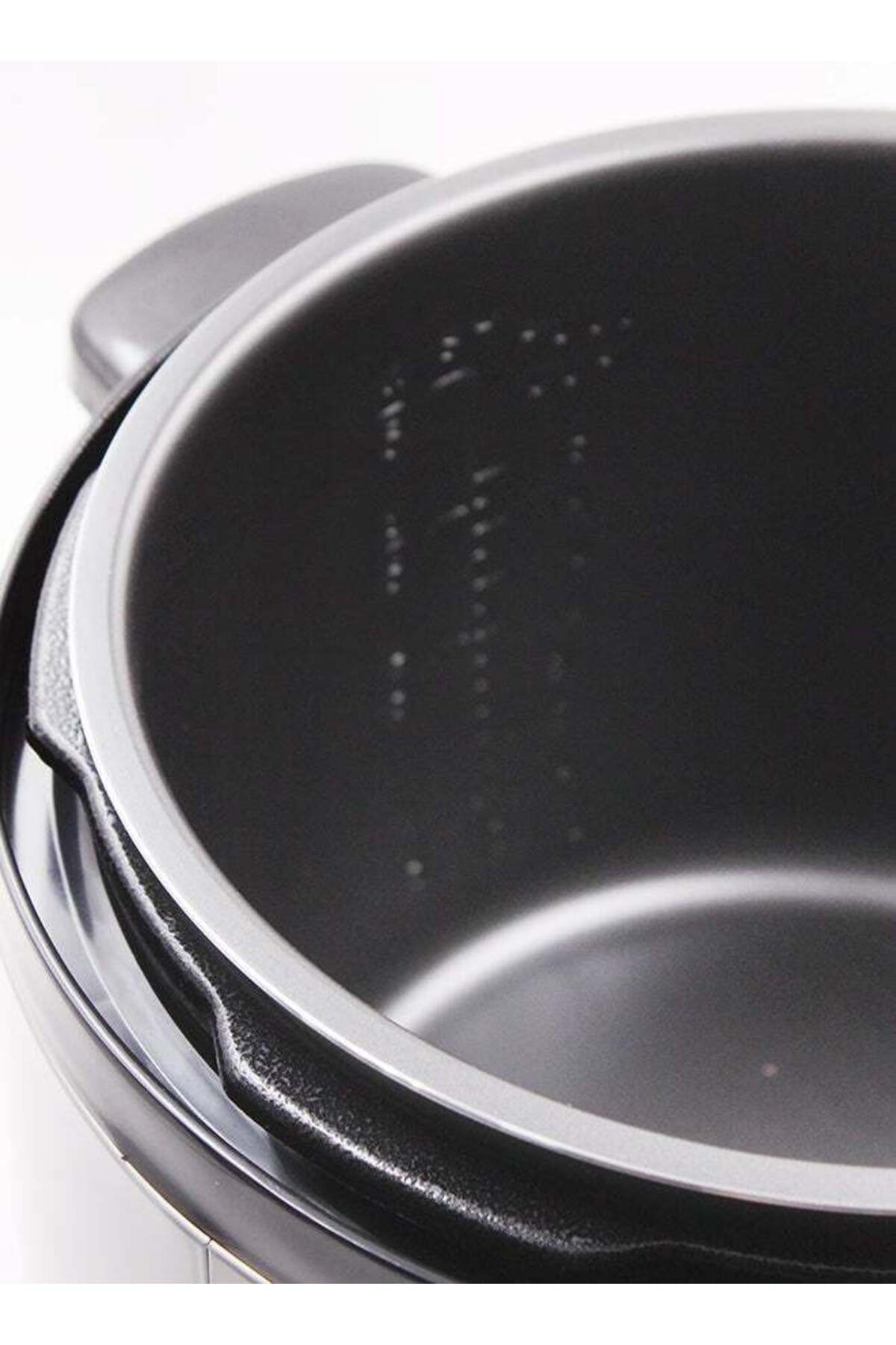 قدر ضغط كهربائي ١٢ لتر ١٥٠٠ واط DLC-٣٠٢٢ فضي/أسود