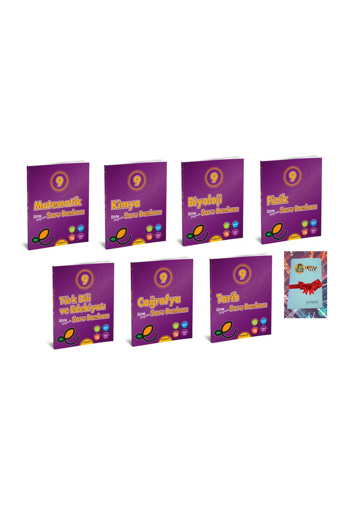Karma Kitaplar 9.Sınıf FULL SETT Soru Bankası- Yeni (DEFTER HEDİYELİ)