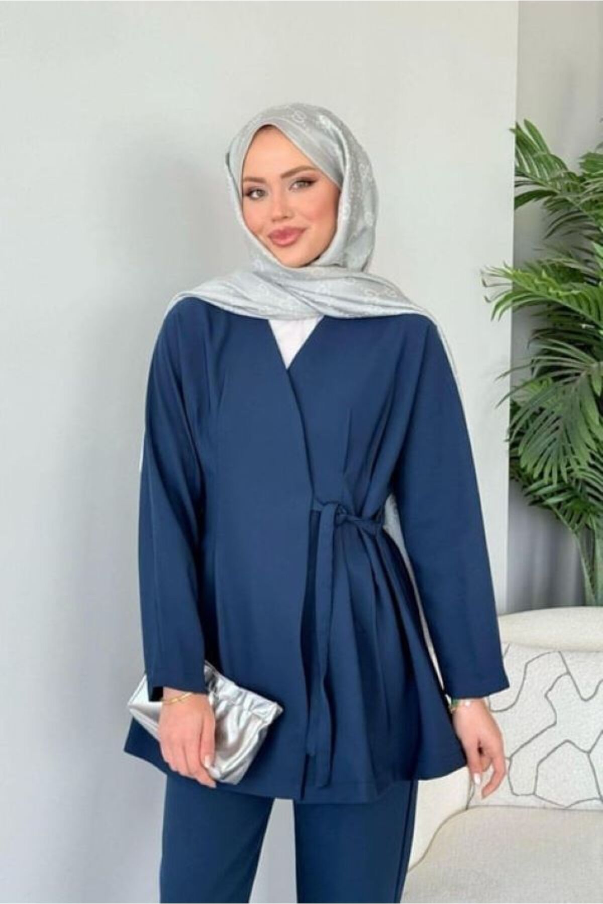 Sezi Moda Giyim Dora Bağlamalı Takım