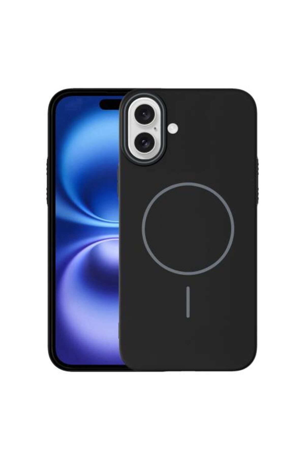 Teleplus iPhone 16 Kılıf Manyetik Şarj Özellikli IC GLS Lansman Leke Tutmaz Kapak