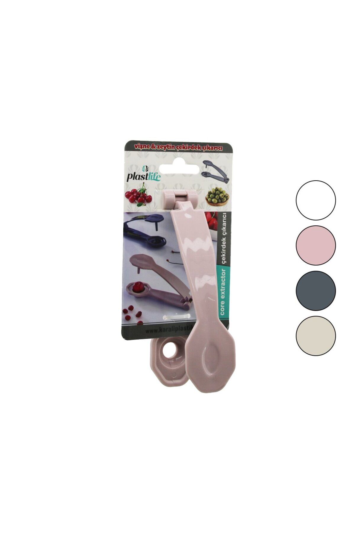 andela ÇEKİRDEK ÇIKARICI VİŞNE - ZEYTİN VB. RENKLİ PLASTİK (5057)