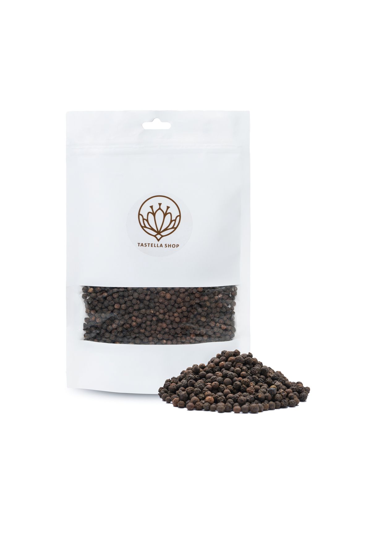 Tastella Shop Tane Karabiber (1KG), Lüks Kalite, Katkı Maddesiz Tane Karabiber, Karabiber Tane, Karabiber