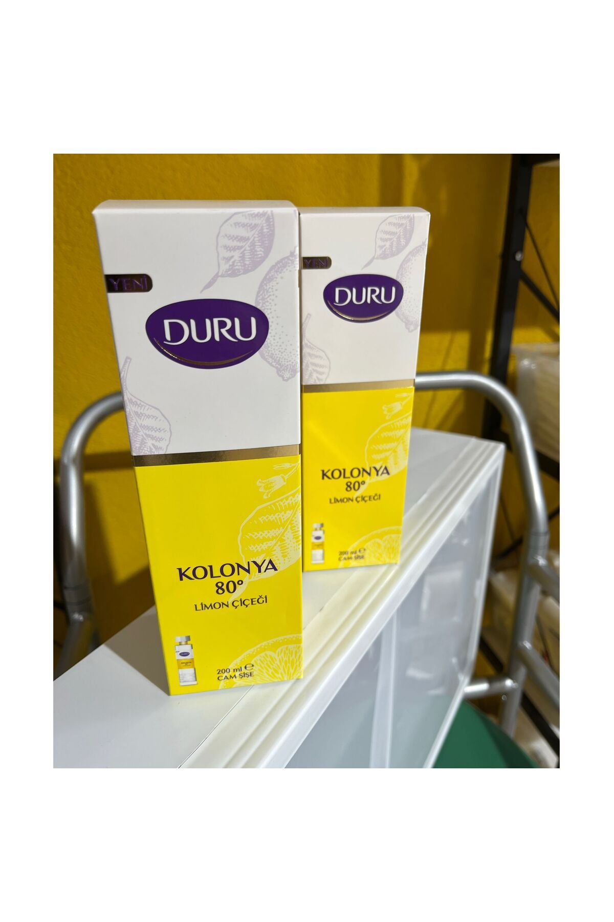 Duru 2'Lİ DURU LİMON ÇİÇEGİ KOLONYASI
