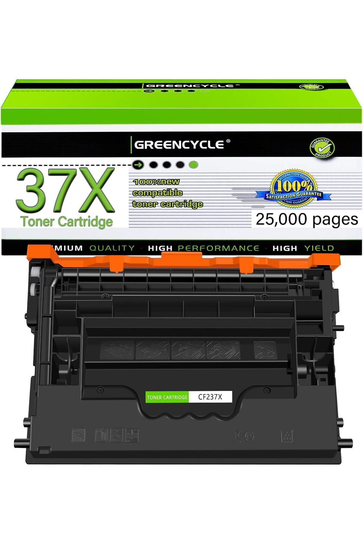 HP CF237X M608 M609 M608n M608dn M608x M609x MFP M631 M632 M633 Printer (Black, 1-Pack)