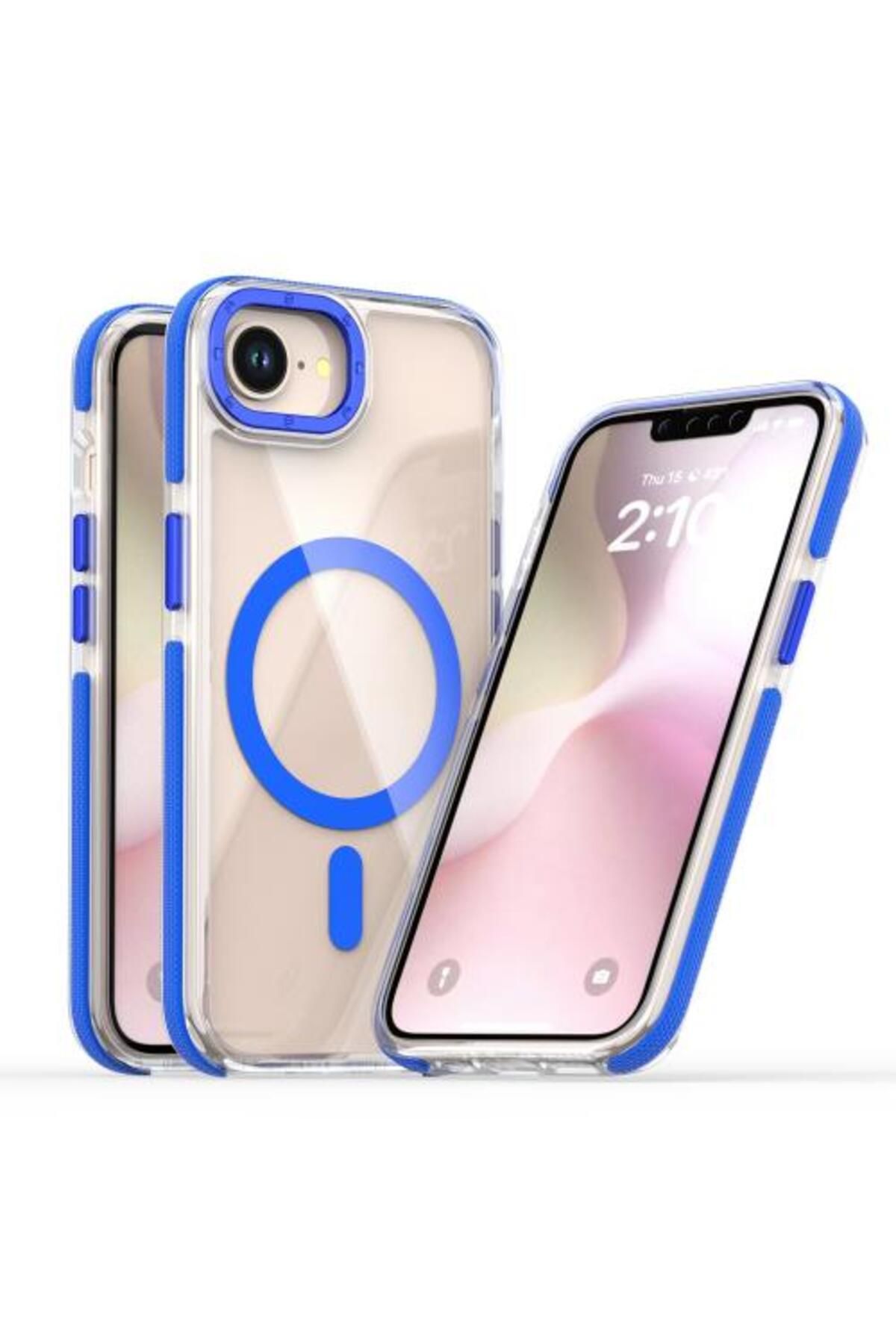 Teleplus iPhone 16E Kılıf Manyetik Şarj Özellikli PX Acrylic Hybrid TPU Kapak