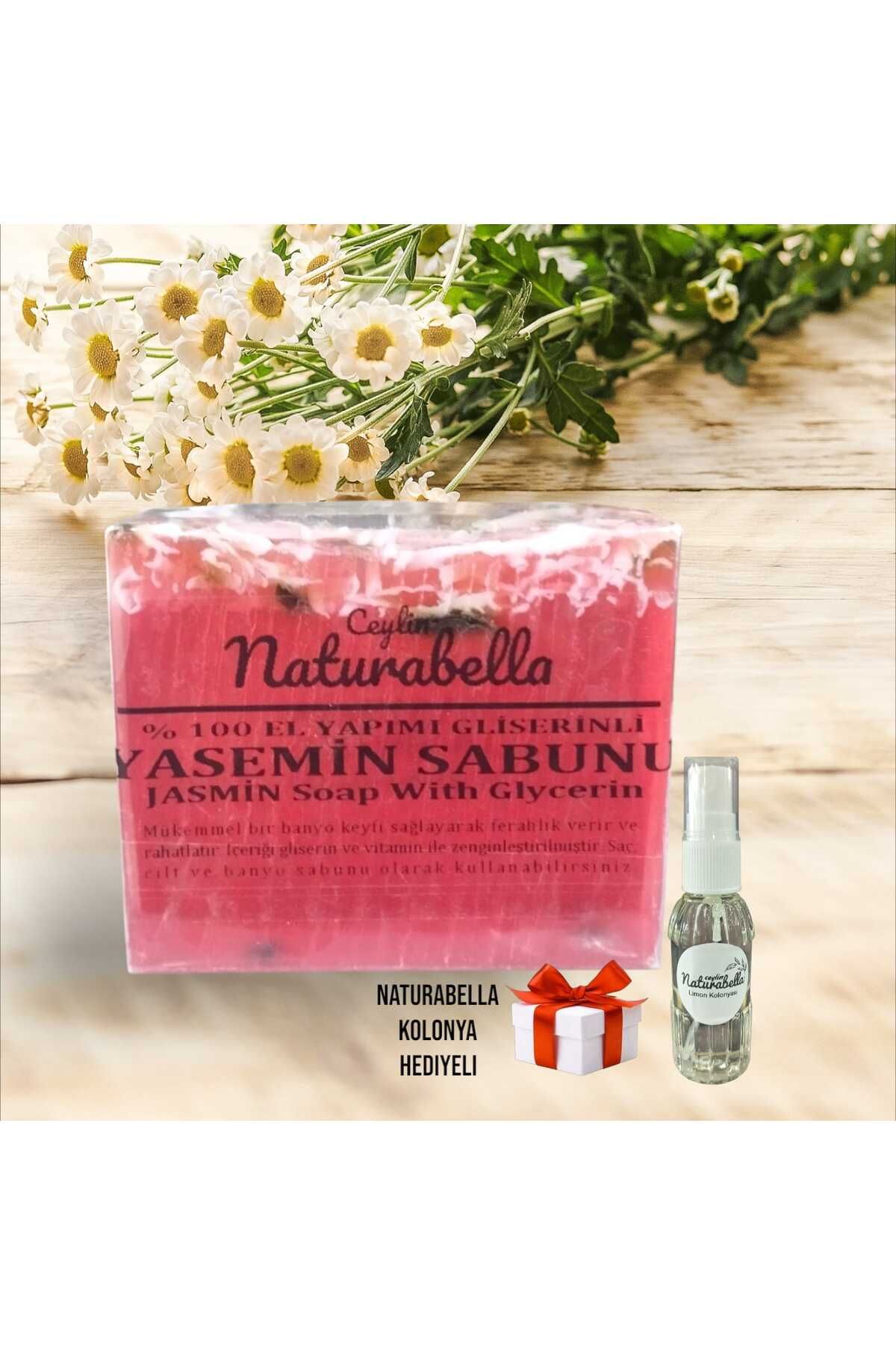 Naturabella % 100 Doğal El Yapımı Aromaterapik Özelliğe Sahip Yasemin Sabunu