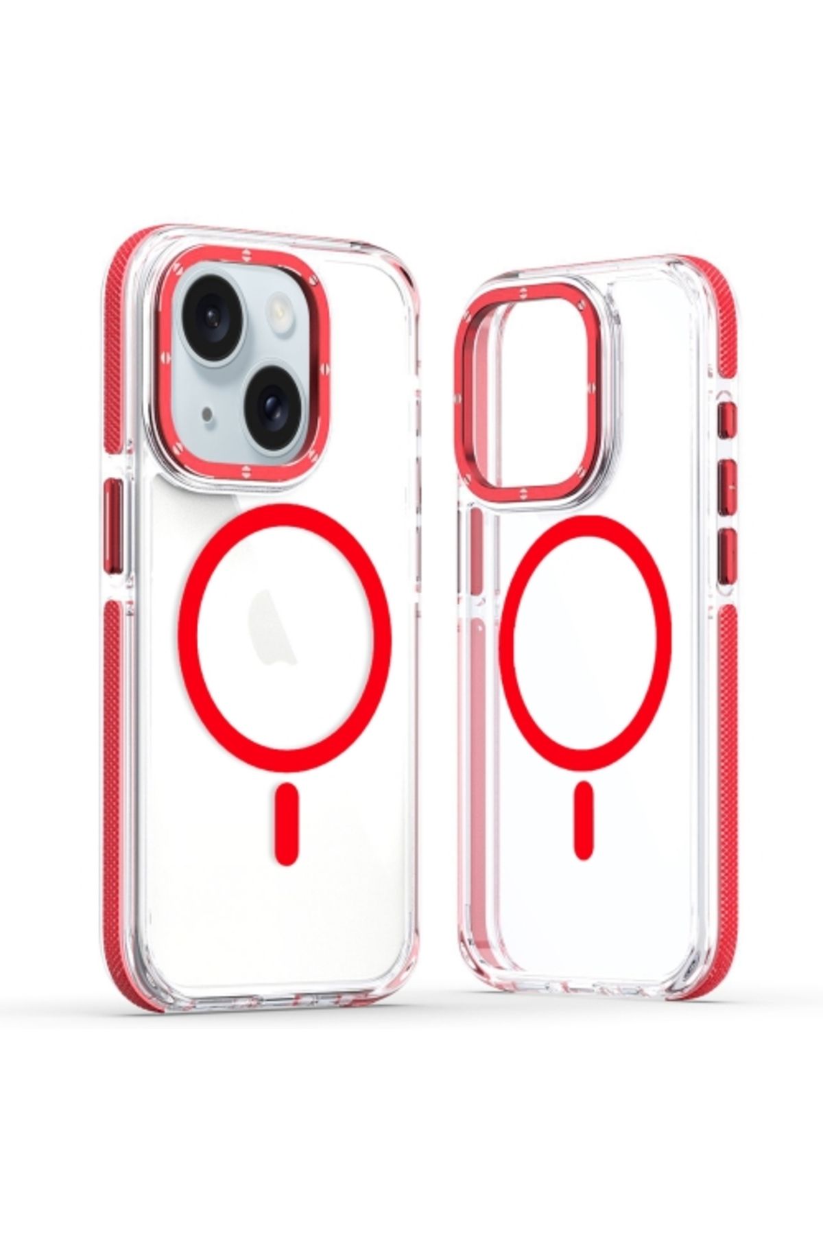 Teleplus iPhone 13 Kılıf Manyetik Şarj Özellikli PX Acrylic Hybrid TPU Kapak