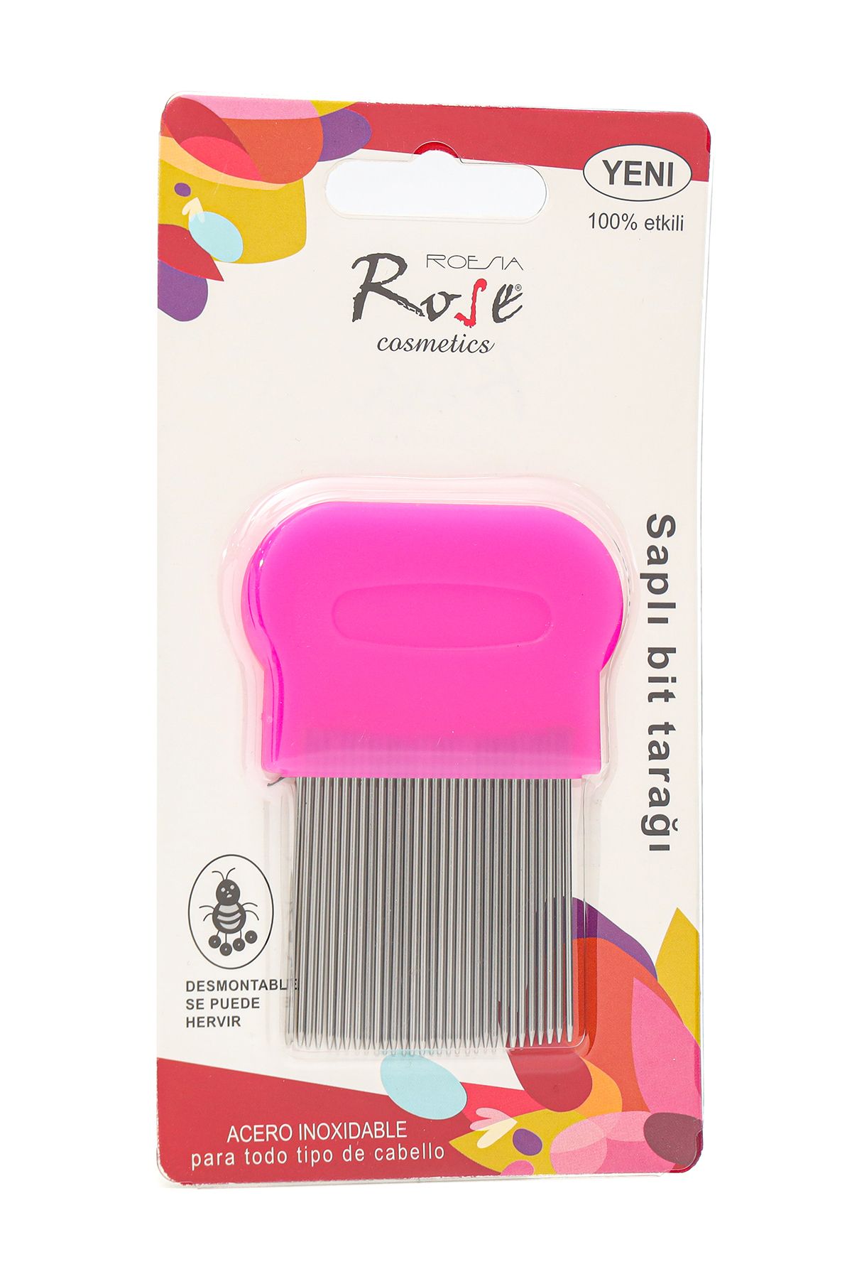 Roesıa Rose Cosmetics Rose Bit Tarağı