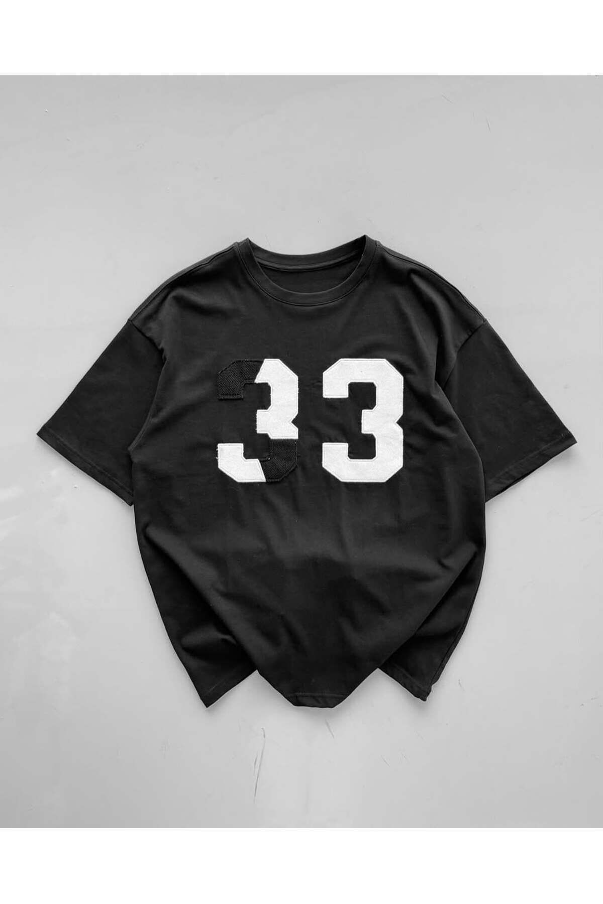 ZENİSO BUTİK STWD. BAŞLIKLI NAKIŞLI OVERSIZE UNISEX T-SHIRT