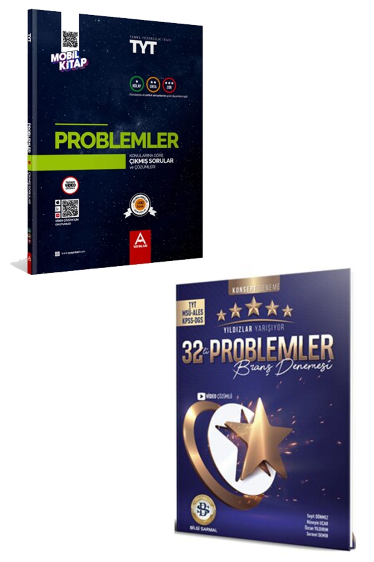 Yeni Müfredat Yayınları 2025 Bilgi Sarmal Yıldızlar Yarışıyor TYT Problemler Çıkmış Sorular ve Deneme Seti