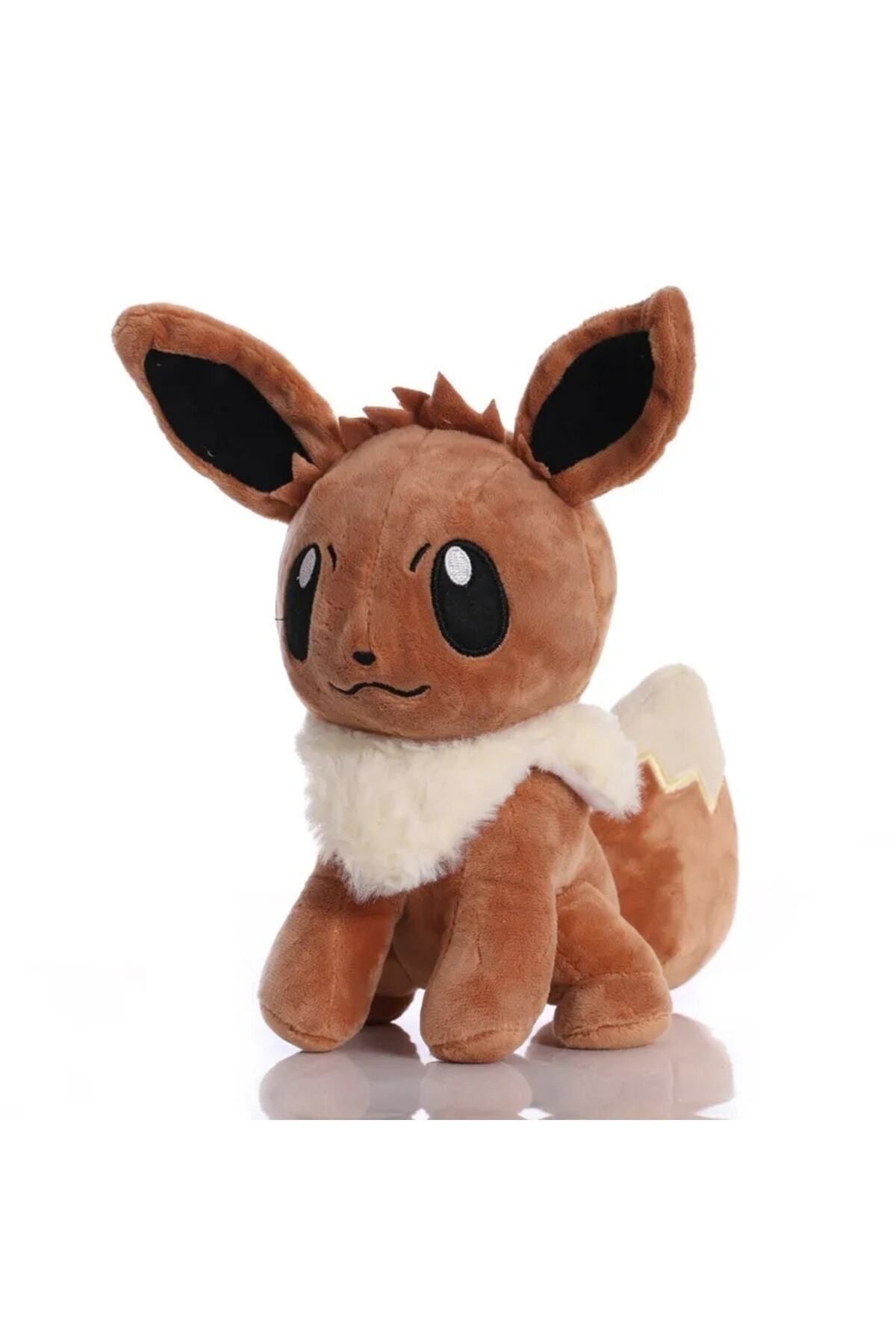 babyfoxx Eevee Pokédex 23 cm Yumuşak Peluş Oyuncak – Kaliteli İthal Pokemon Figürü, Hediyelik