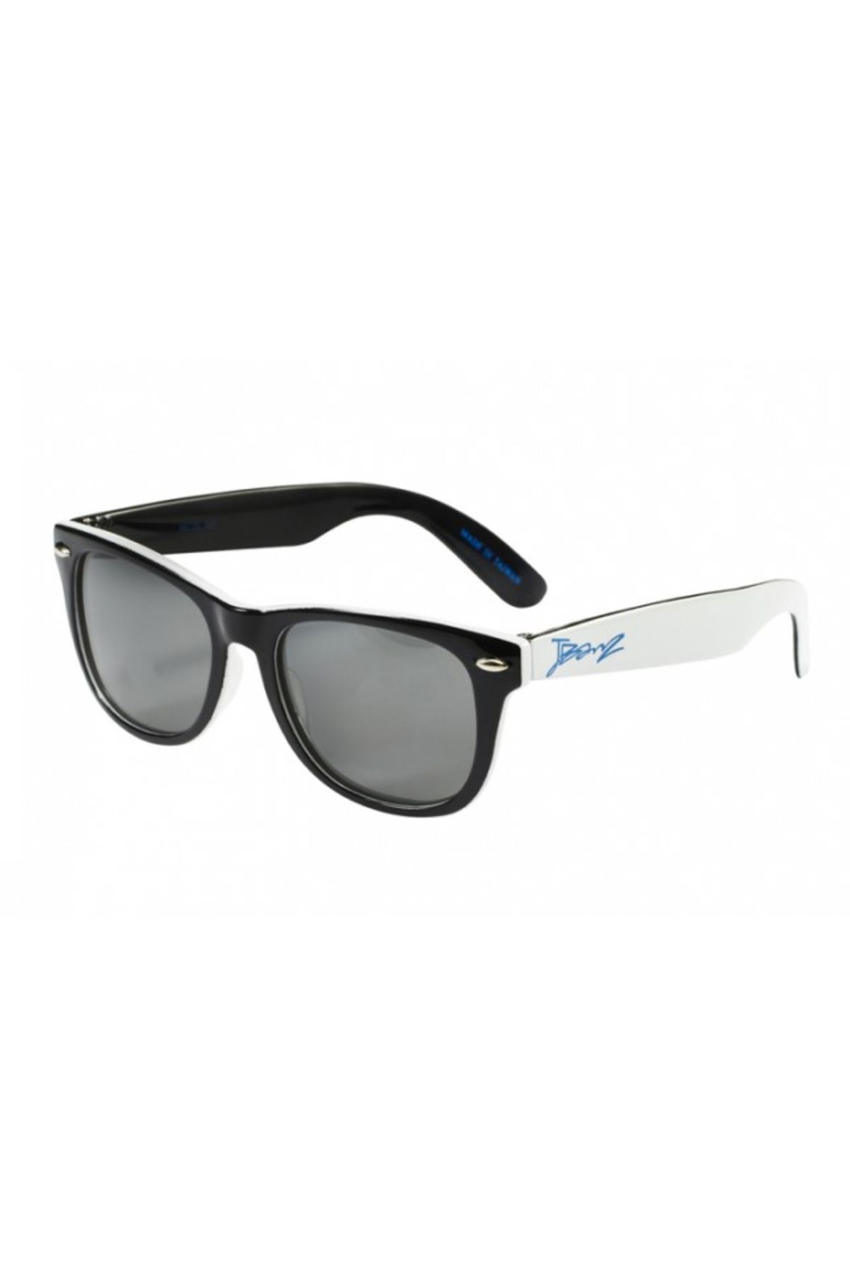 Banz Ochelari De Soare Pentru Copii, J-banz, 4-10 Ani, Culoare Dublă, Alb/negru Unisex - One Size