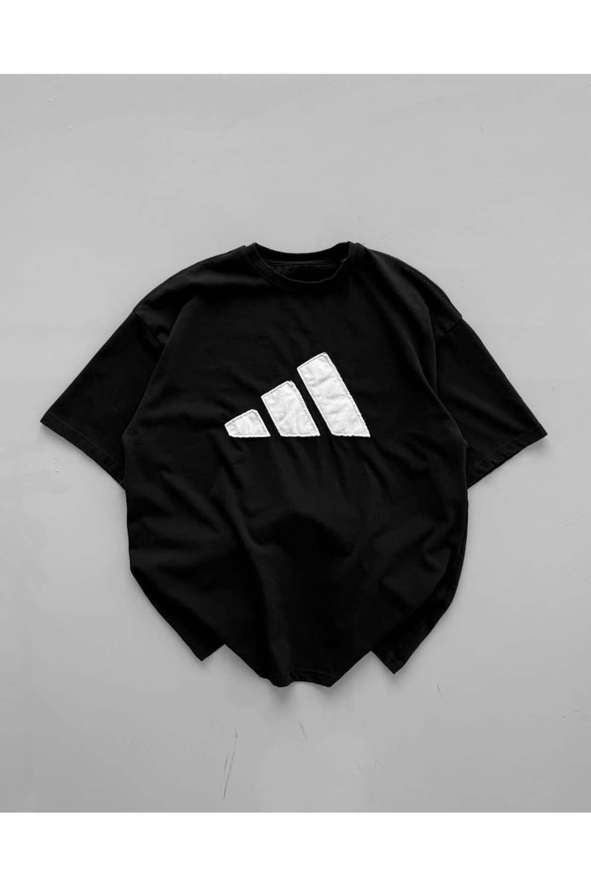 ZENİSO BUTİK STWD. BAŞLIKLI NAKIŞLI OVERSIZE UNISEX T-SHIRT