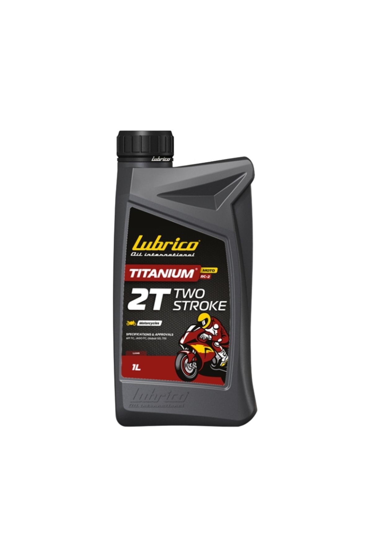 LUBRİCO Lubrico Titanium Moto RC-2 2T İki Zamanlı Motor Yağı 1 Lt. (5 ad)