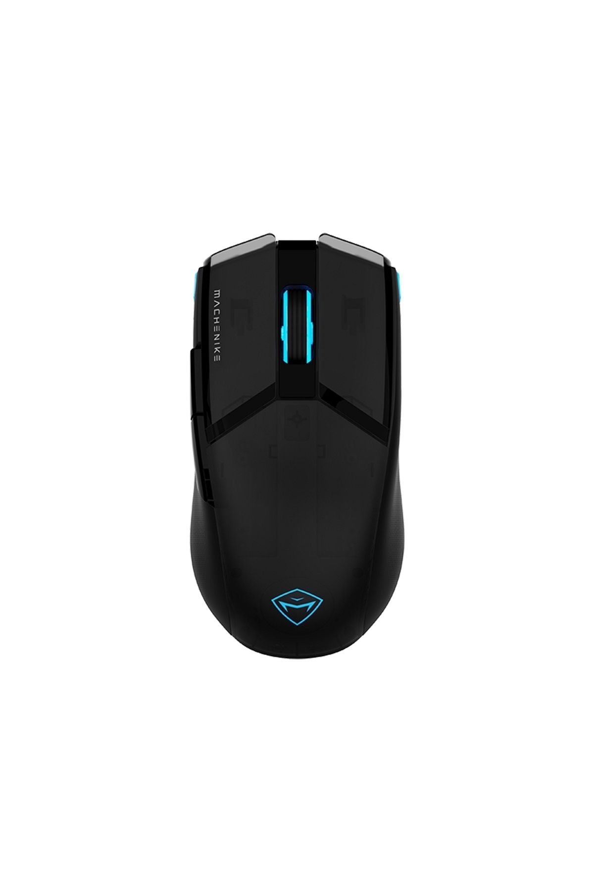 Machenike M7 Pro Dual-Mode 3104 Siyah Ultralight 74Gr RGB Gaming Mouse