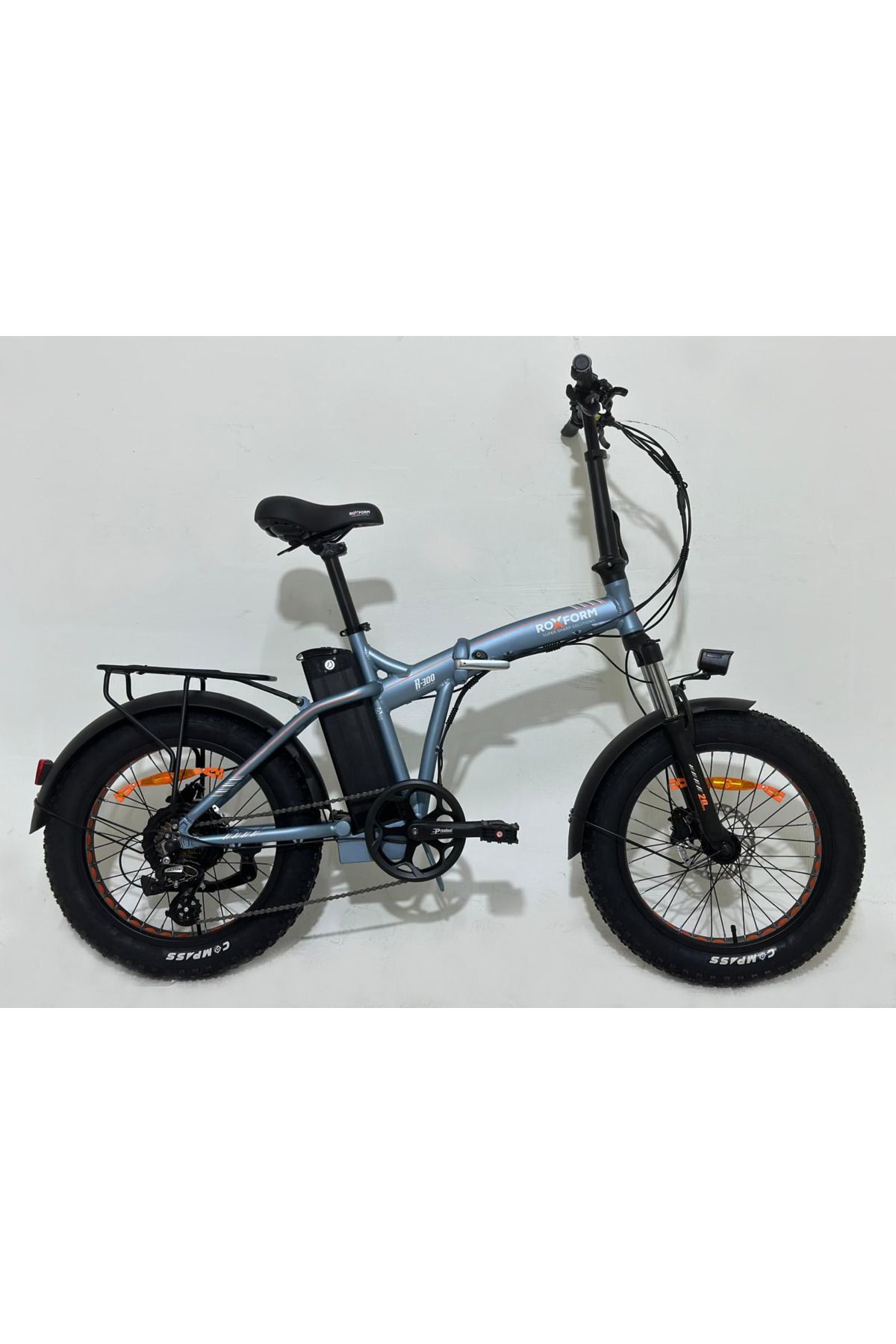 ROXFORM R-300 Elektrikli Katlanabilir Bisiklet 13AH Shimano Altus Hidrolik Fren Alüminyum Kadro