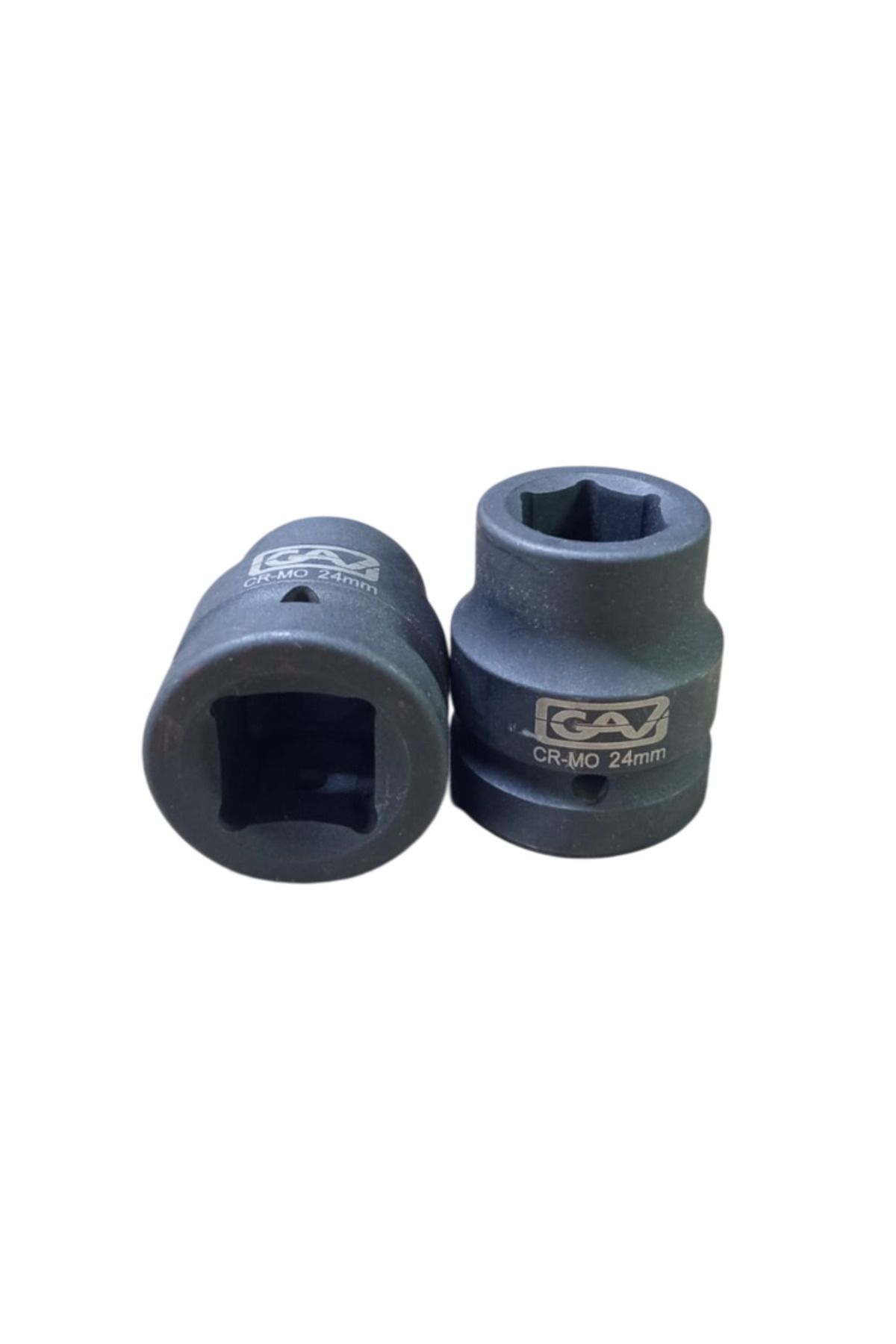 GAV 1'' 24mm Kısa Siyah Lokma (1 adet)