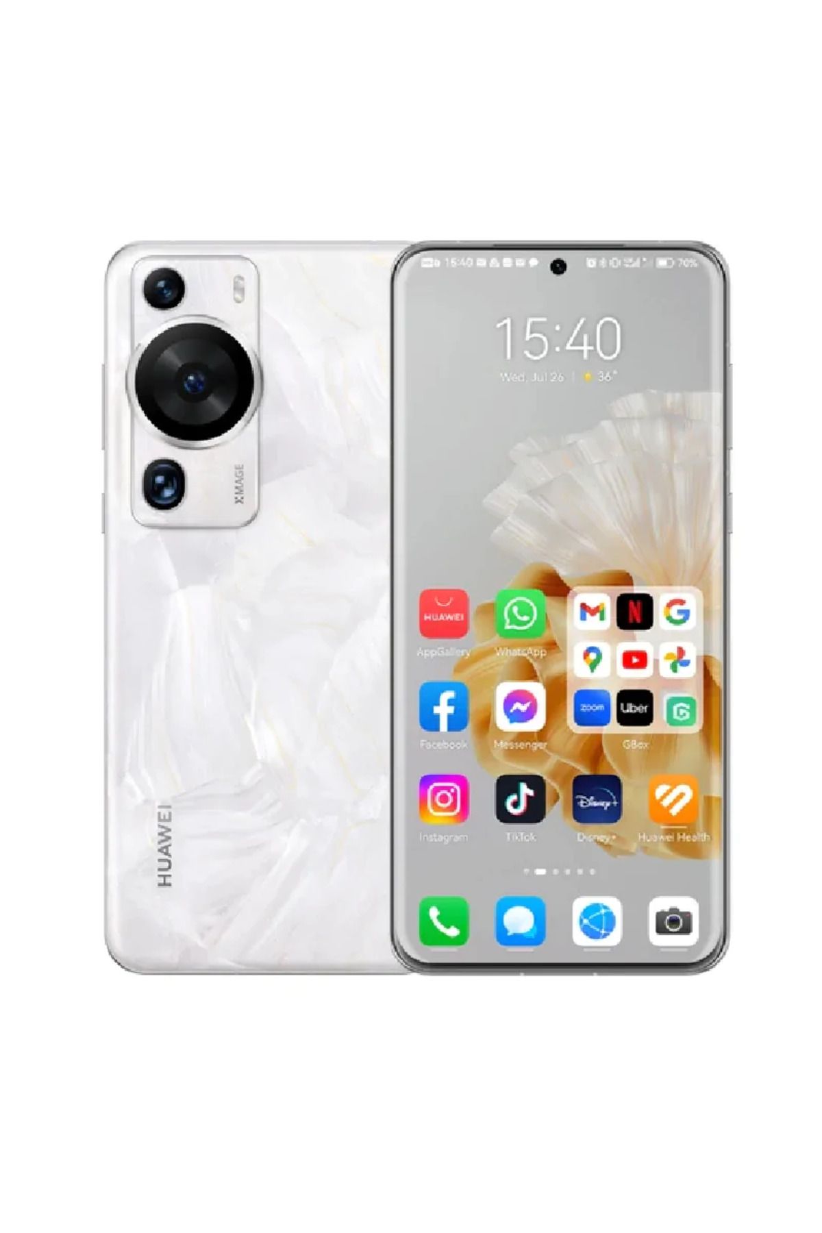 Huawei YENİLENMİŞ HUAWEI P60 PRO 256GB BEYAZ CEP TELEFONU (12 AY GARANTİLİ) - B KALİTE