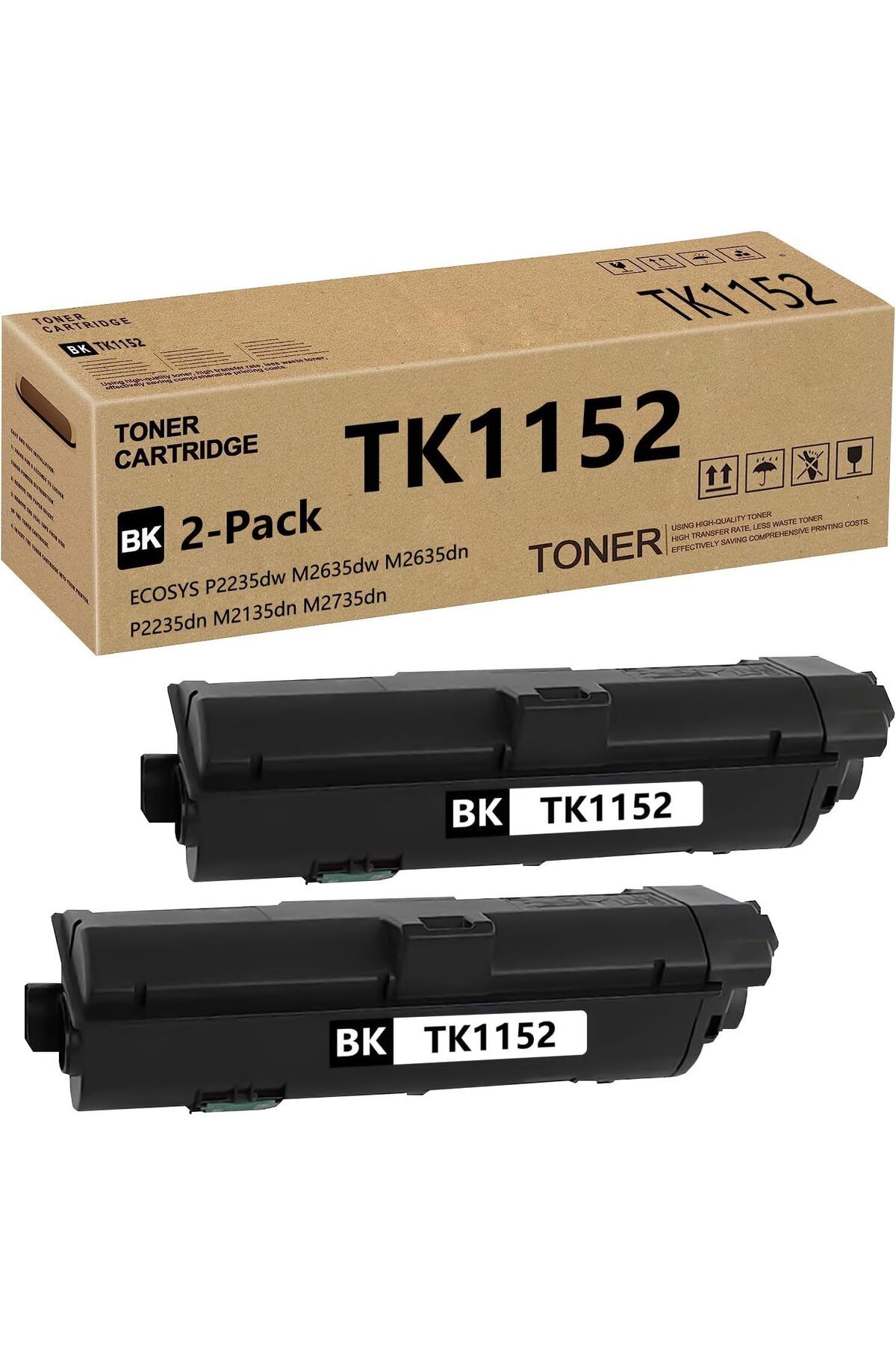 KYOCERA TK1150 TK-1152 for ECOSYS P2235dw M2635dw M2635dn P2235dn M2135dn M2735dn 2ADET